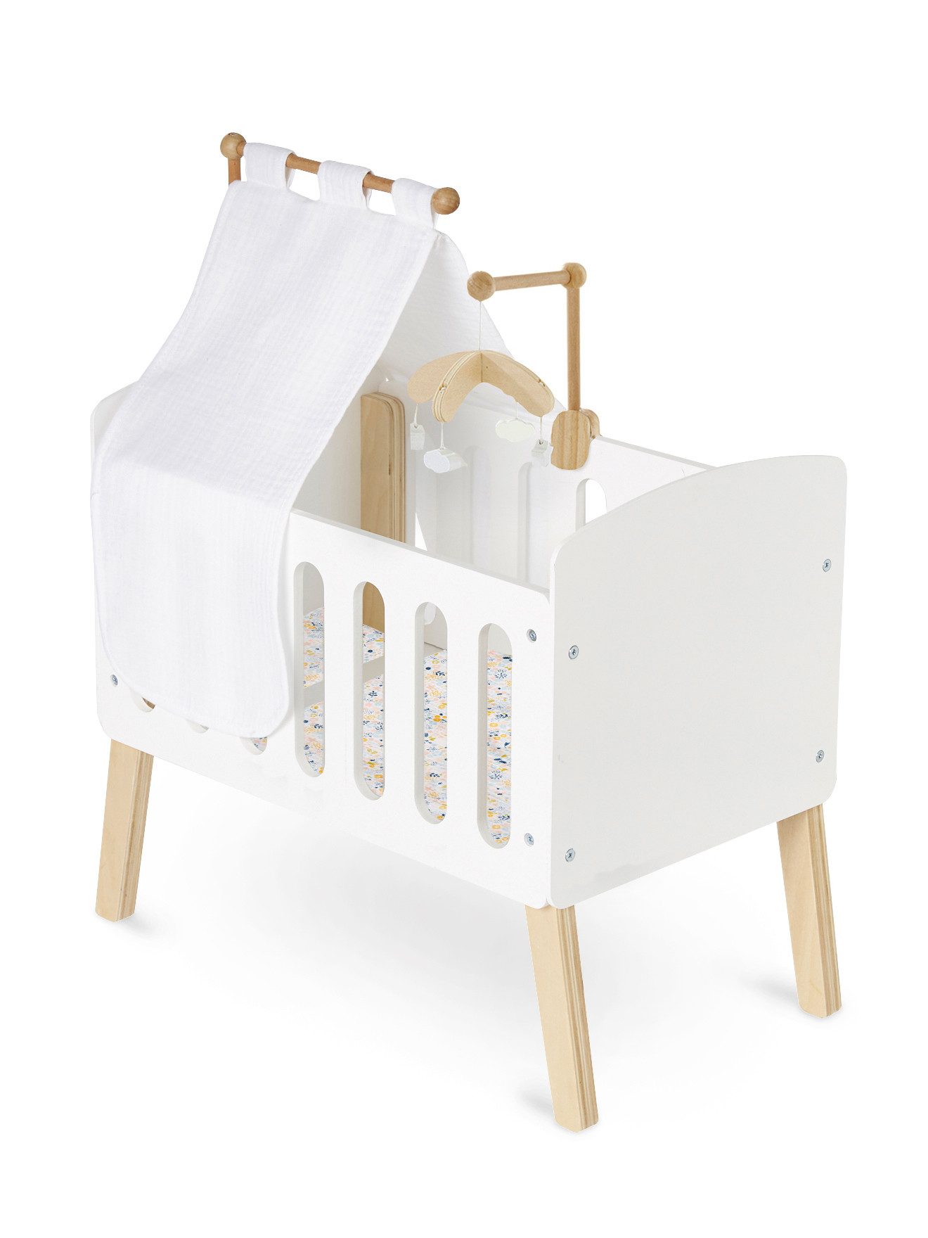 vertbaudet Puppen Accessoires-Set Puppen-Betthimmel PETITE MAISON, Holz FSC®
