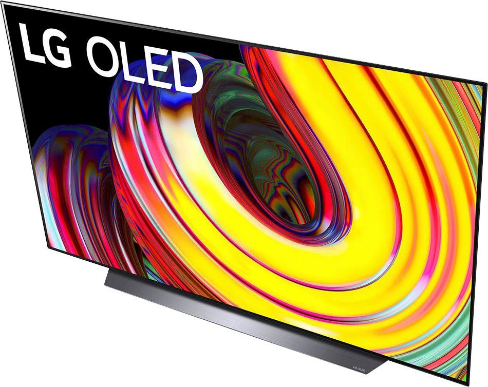 LG OLED77CS9LA LED-Fernseher (195 cm/77 Gen5 Vision & 4K zu Atmos) Smart-TV, OLED,bis AI-Prozessor,Dolby Zoll, 120Hz,α9 HD, Ultra 4K