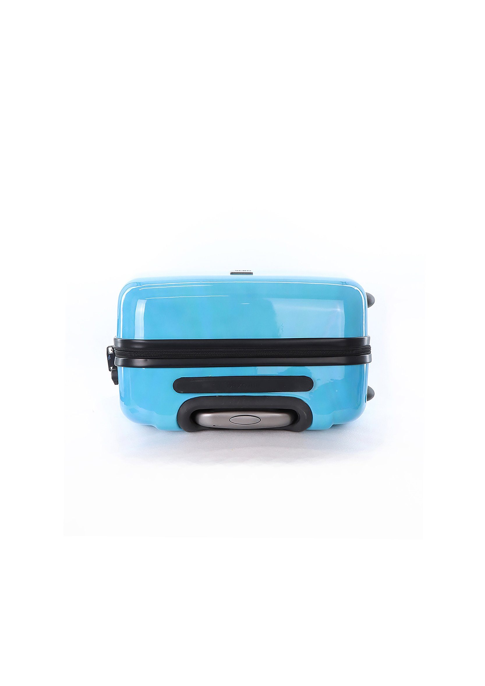 mit TSA-Kombinationsschloss hochwertiger Island, blue Print, Saxoline® trendigem und Koffer Reißverschluss