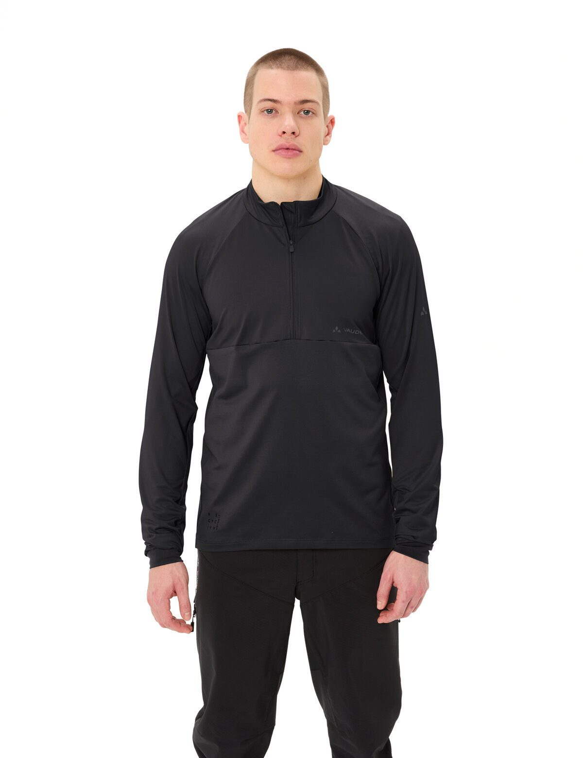VAUDE T-Shirt Men's Qimsa Halfzip LS Shirt (1-tlg) schnelltrocknendes und funktionelles Shirt