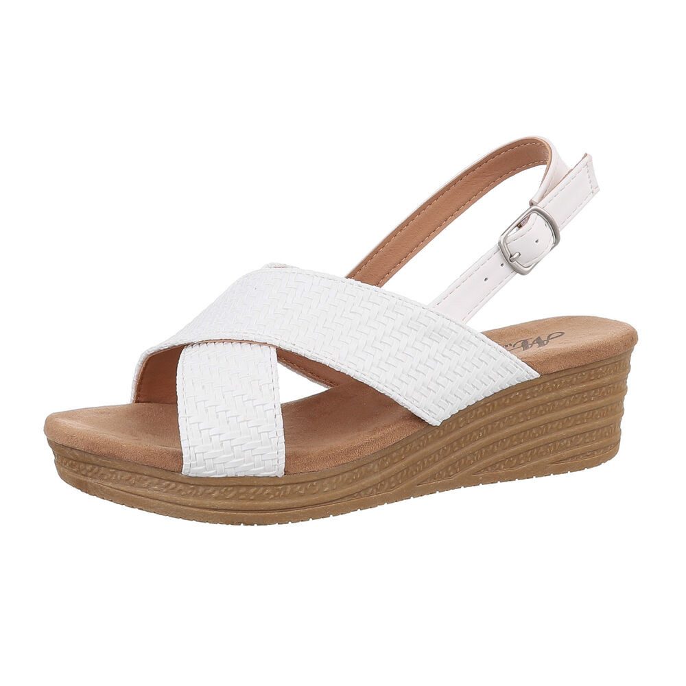 Ital-Design Damen Freizeit Plateausandaletten (86527360) Keilabsatz/Wedge günstig online kaufen