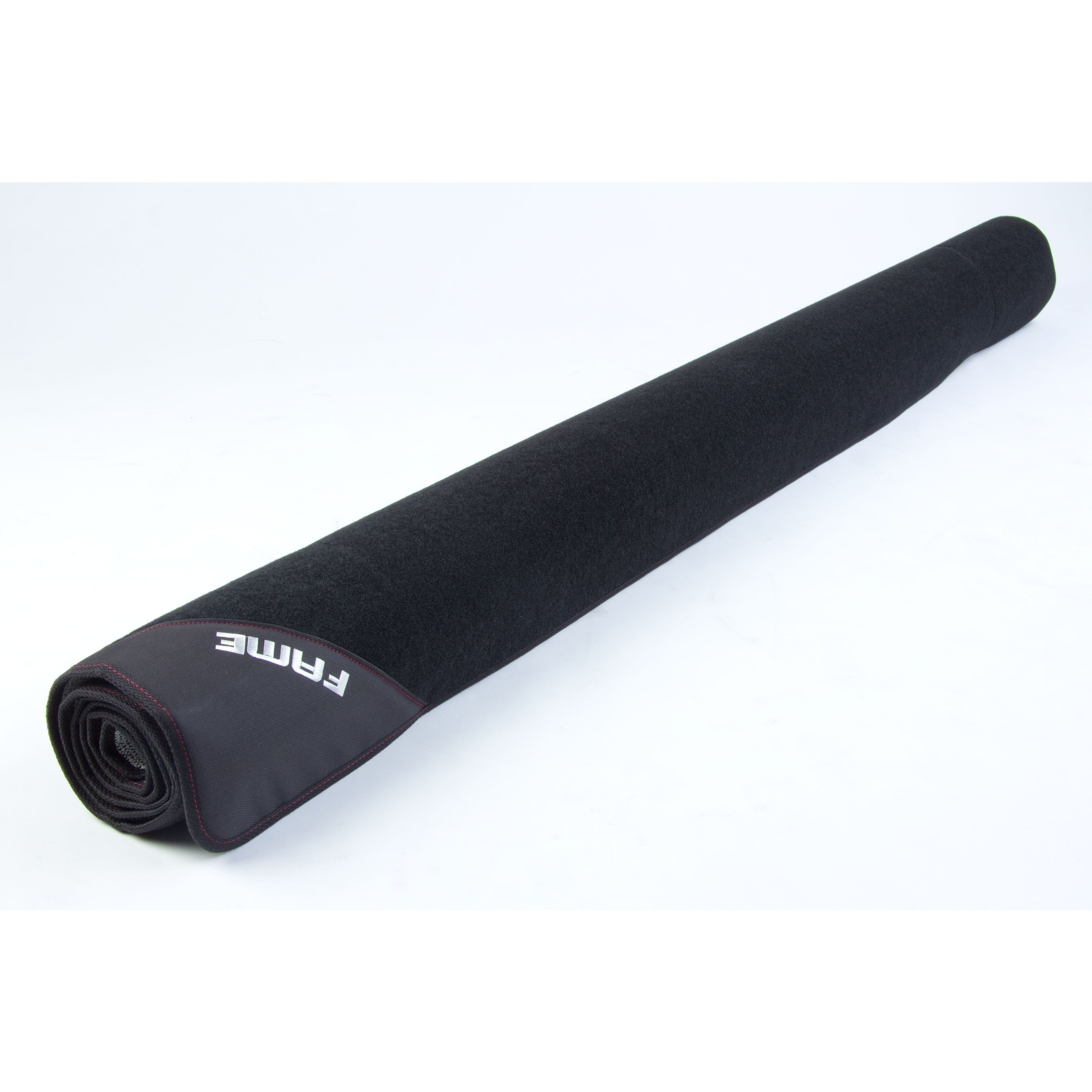 FAME Musikinstrumentenständer, (Drum Teppich 170x170cm Rutschfest Pflegeleicht Verstärkter Rand Ideal für Drum- und Percussion-Setups Schwarz, Zubehör für Drums, Drum-Teppiche), Drum Teppich, Rutschfest, Verstärkter Rand