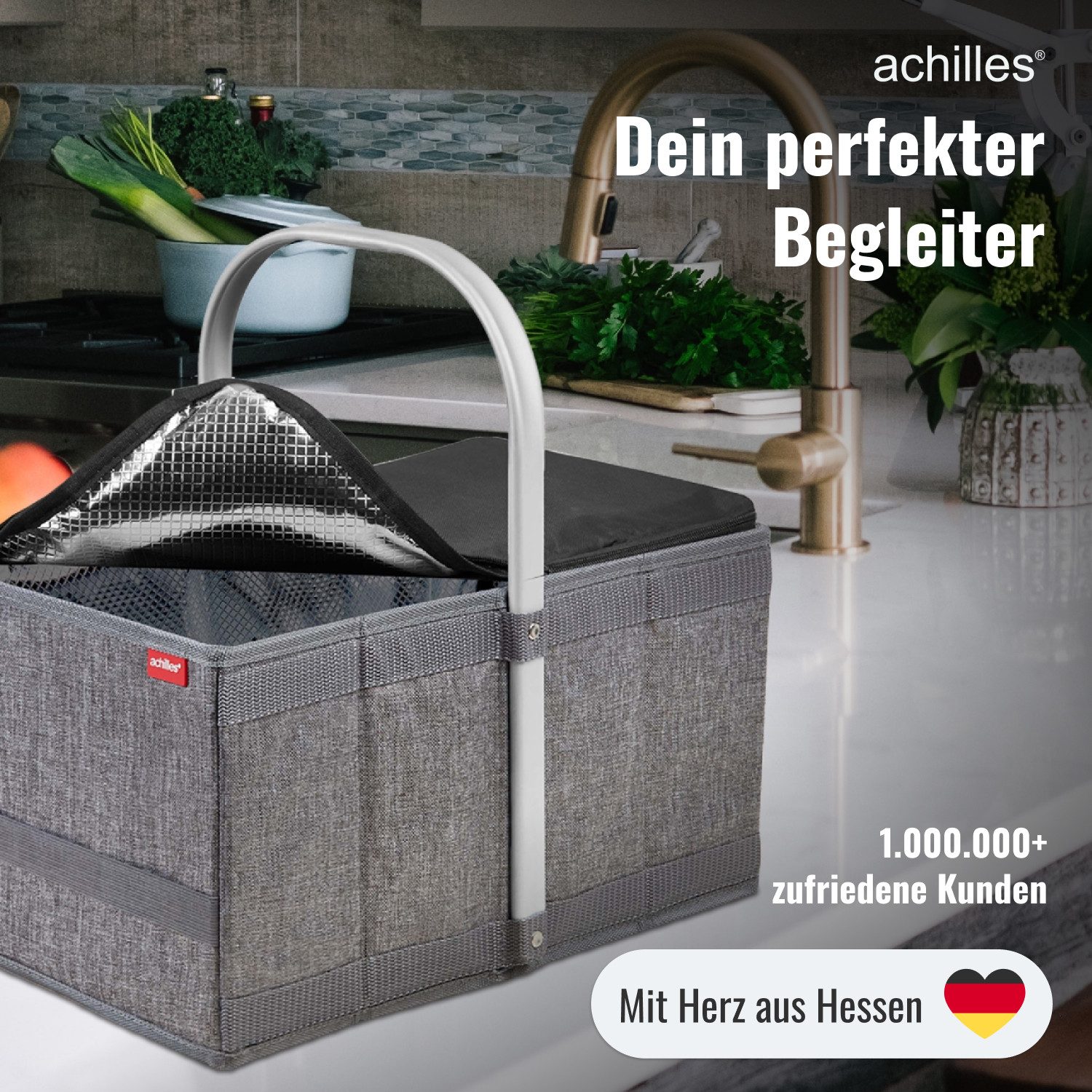 achilles Einkaufskorb Handle-Box Cool Einkaufs-Korb mit günstig online kaufen