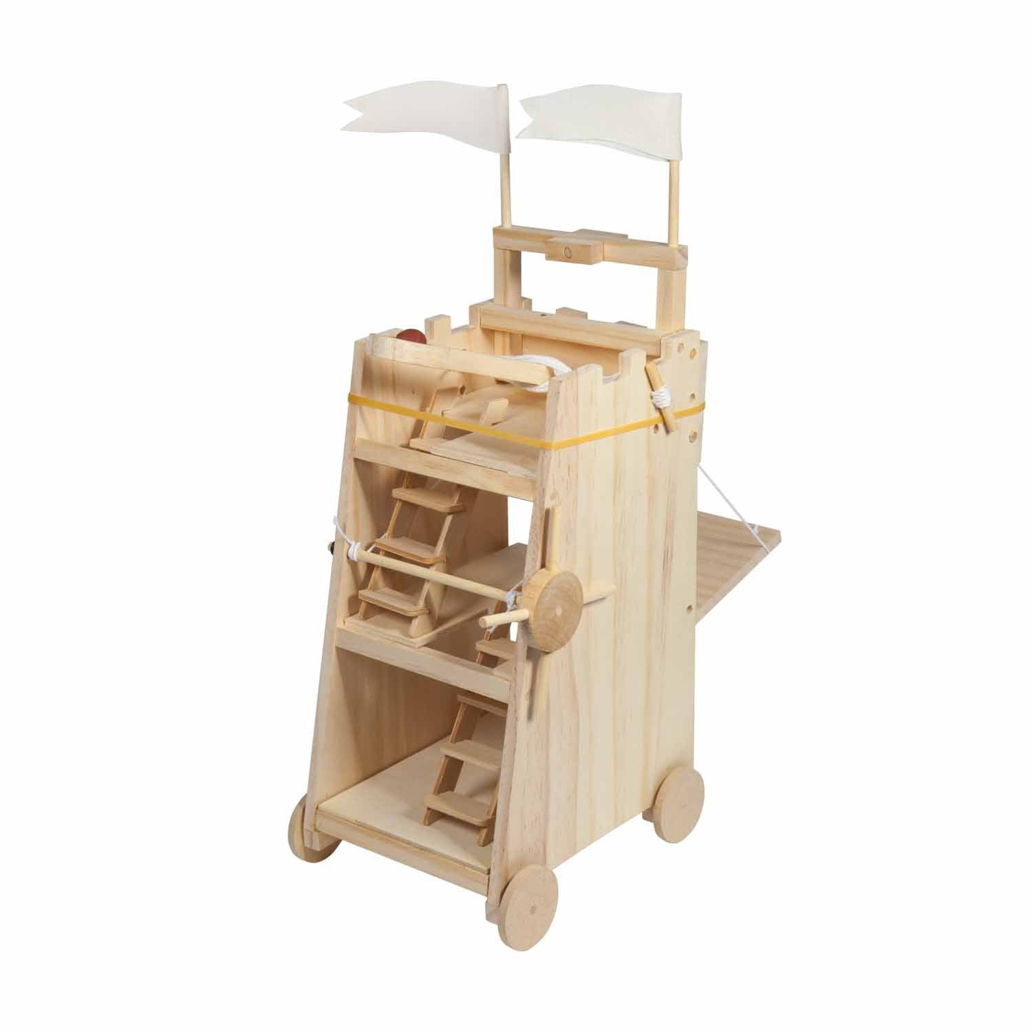 Thumbs Up Modellbausatz Belagerungsturm - Funktionsmodell aus Holz