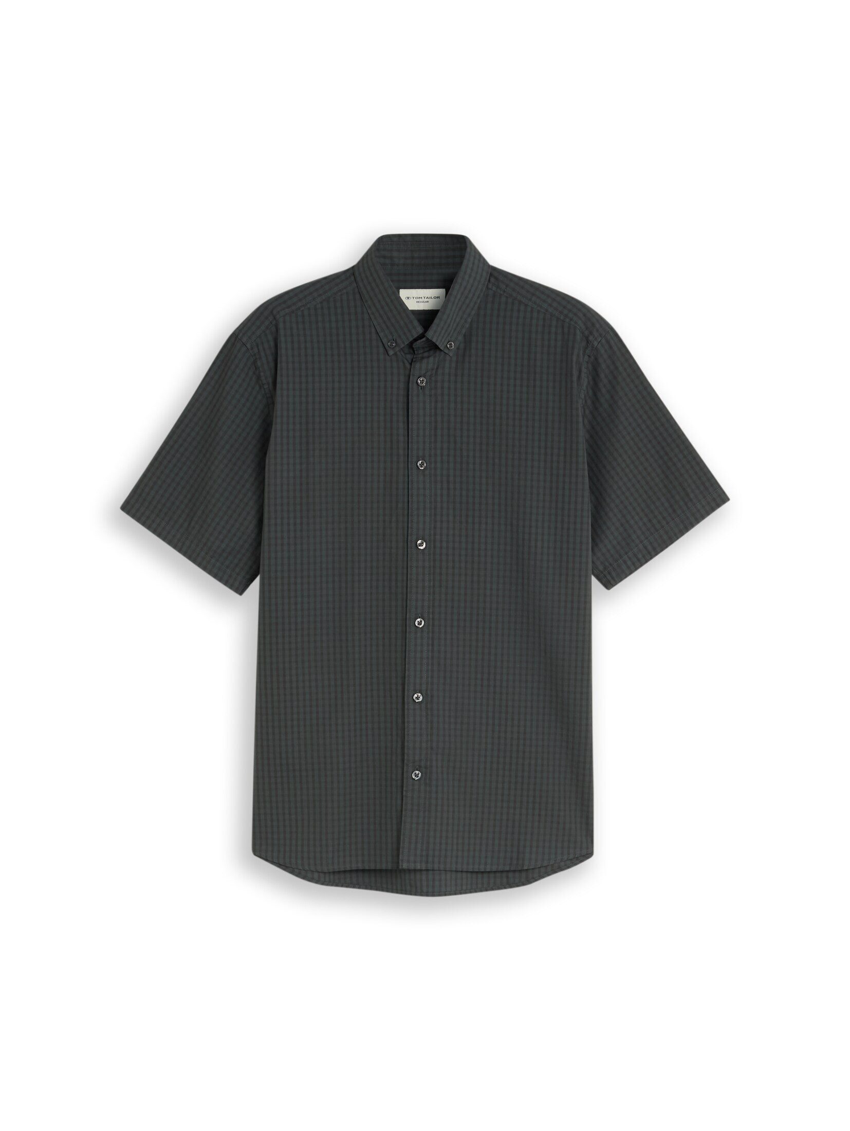 TOM TAILOR Kurzarmhemd Blusen & Shirts Regular Fit Kurzarmhemd mit Karomuster