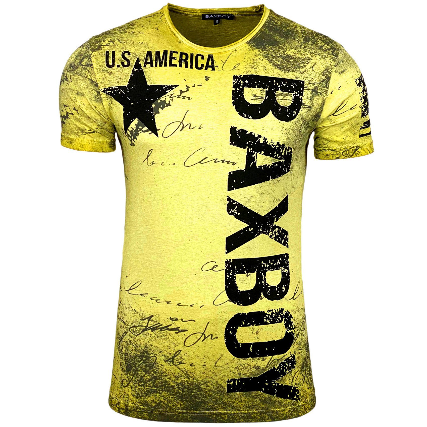 Baxboy T-Shirt Baxboy T-Shirt mit großen Schriftzugprints – Bild 2 von 5