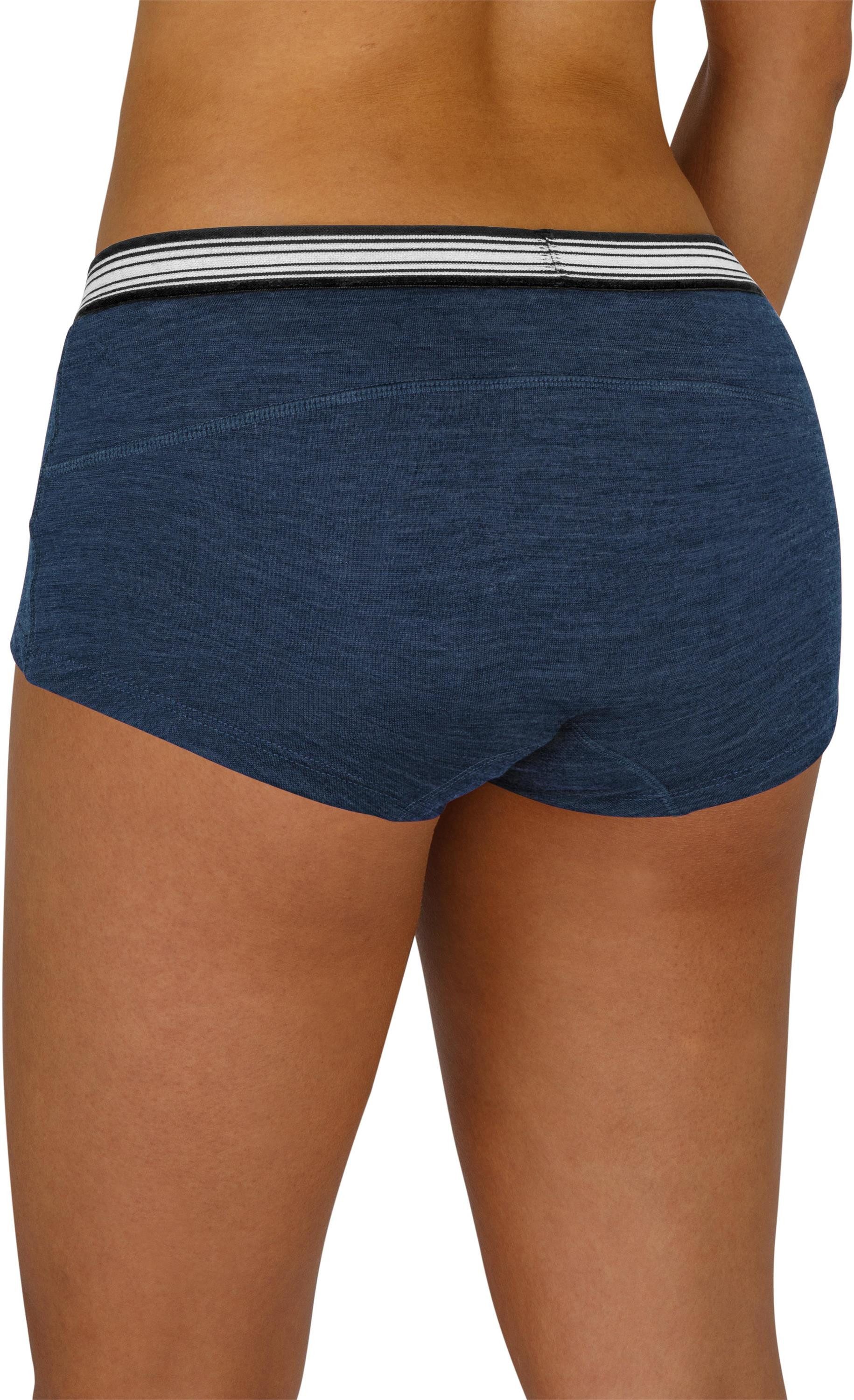 normani Slip Damen Merino Boxershorts Morwell Merino Unterhose Slip Panties Hipster Unterwäsche aus Merinowolle