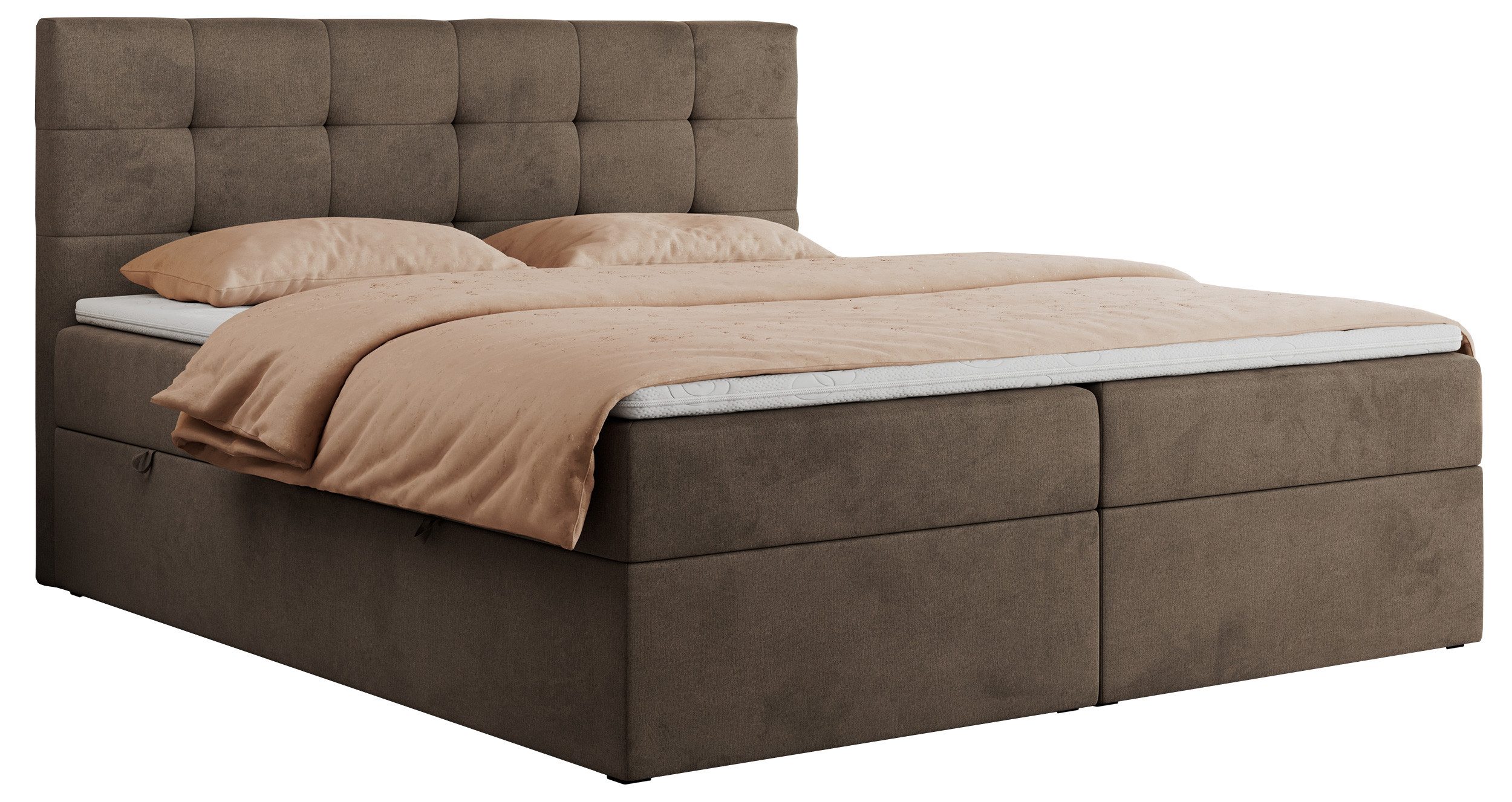 MKS MÖBEL Boxspringbett CENTOS (Set, Packung, günstig online kaufen