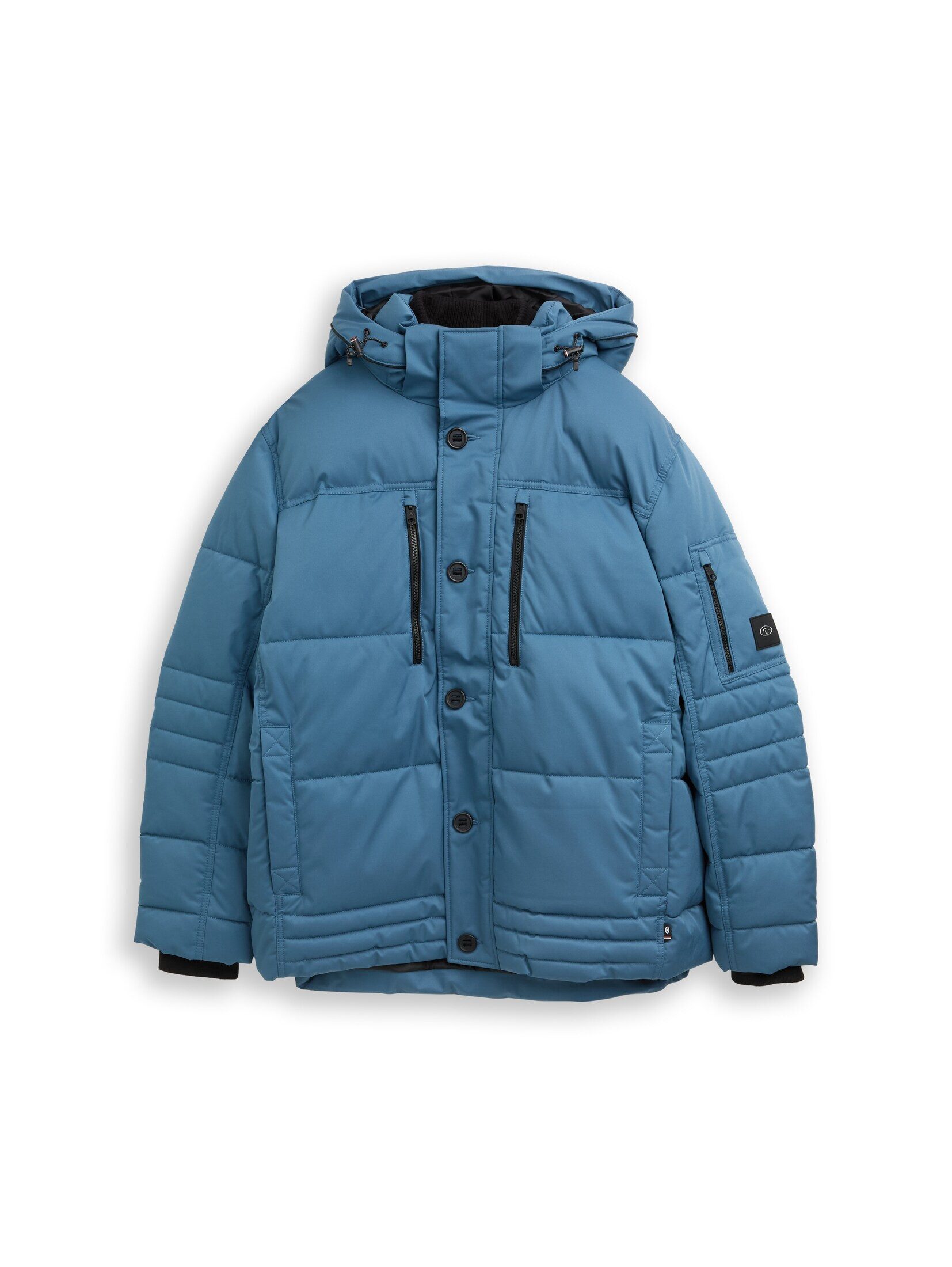TOM TAILOR PLUS Winterjacke Jacken Plus Size - Pufferjacke mit abnehmbarer Kapuze