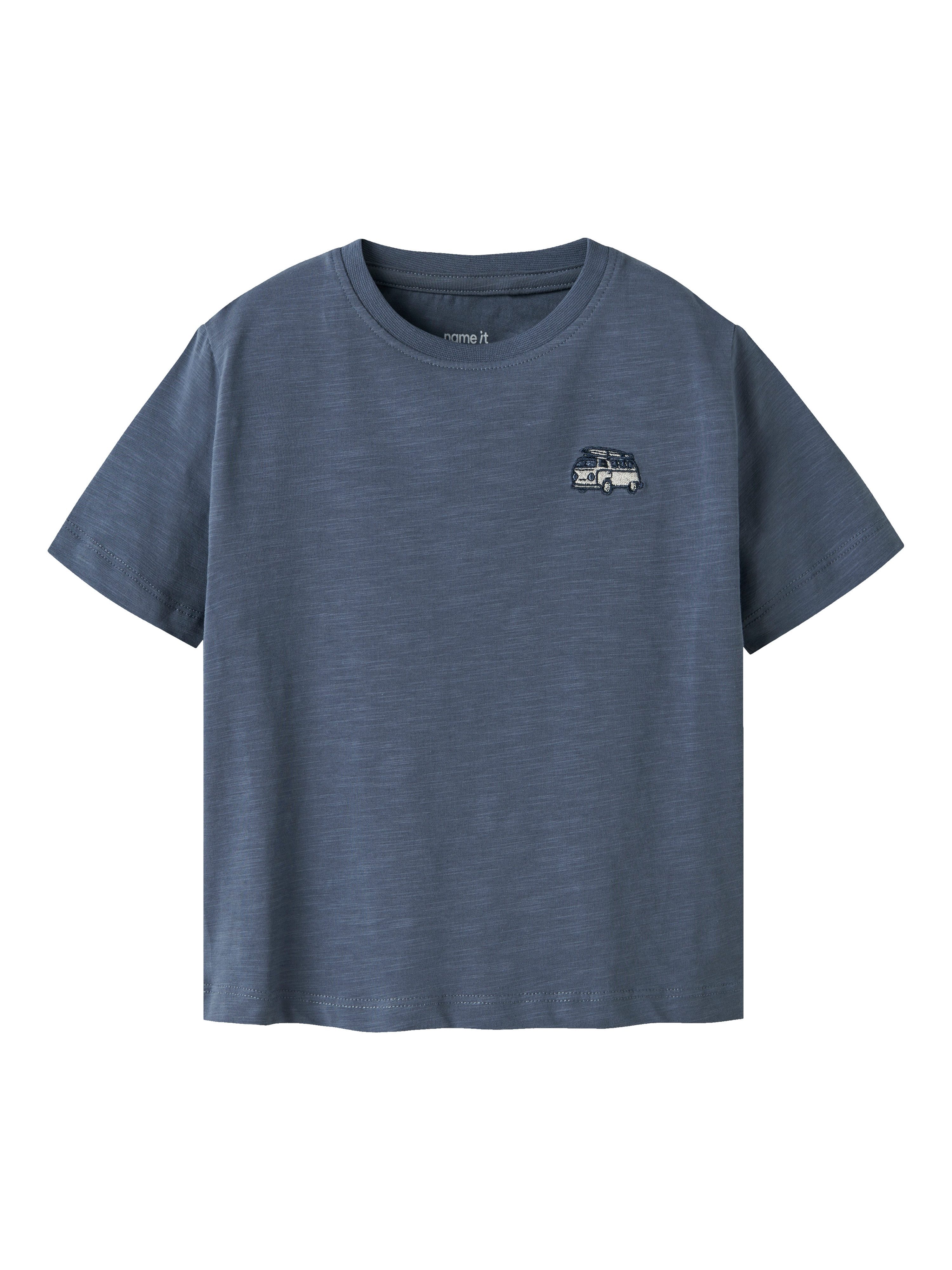 Name It T-Shirt NMMJENSO SS NREG TOP Baumwollmischung, regular fit