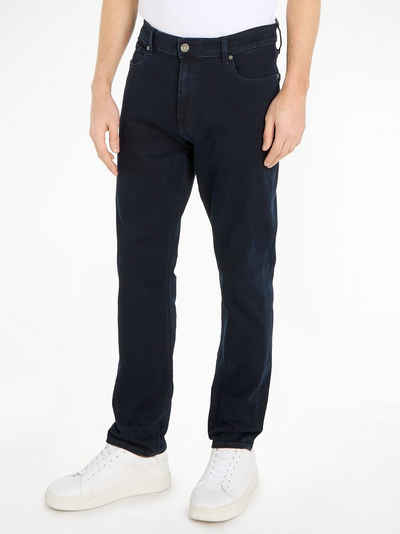 Calvin Klein Gerade Jeans TAPERED BLUE BLACK mit Markenlabel