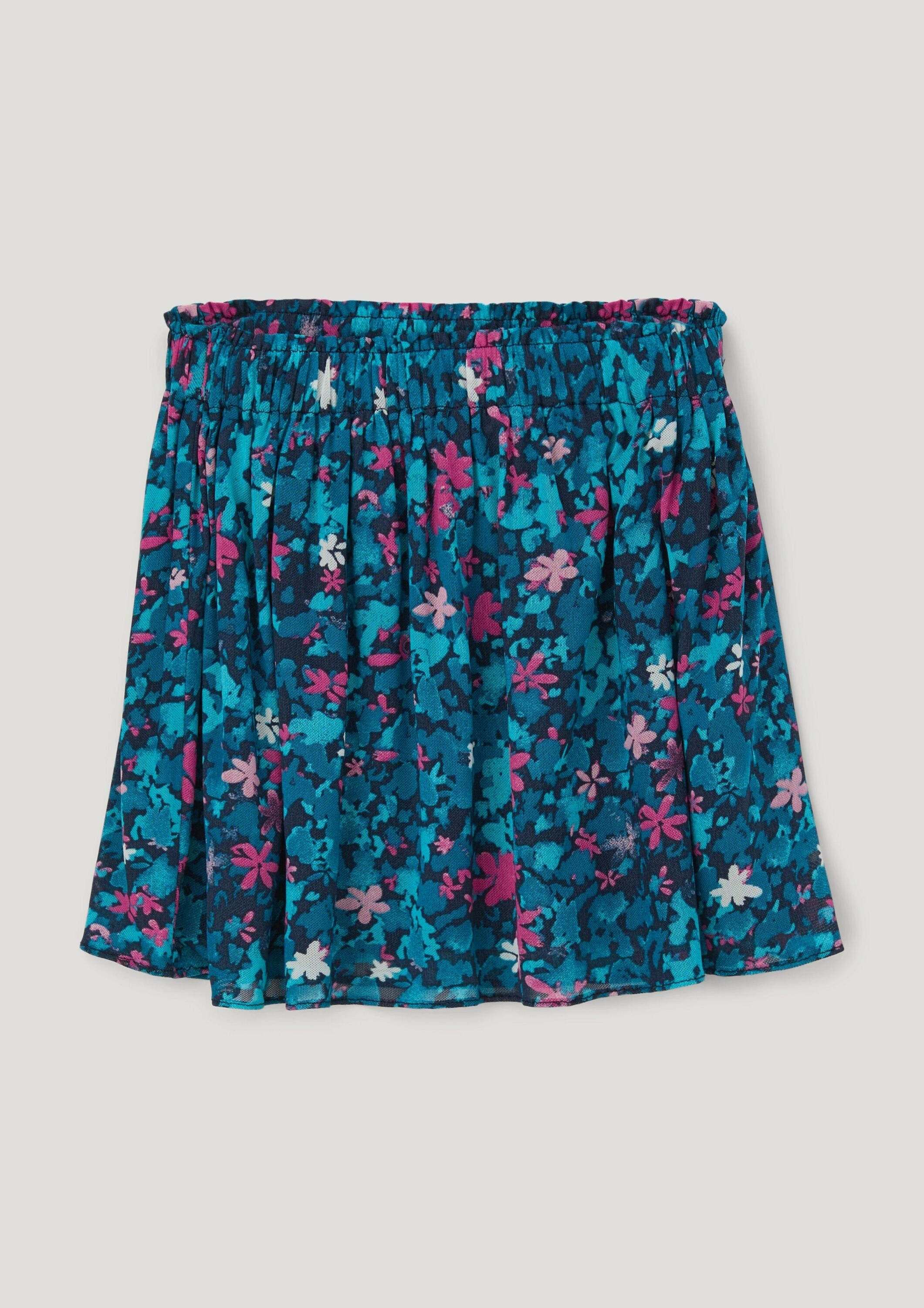 s.Oliver Minirock Rock Rock mit floralem Muster