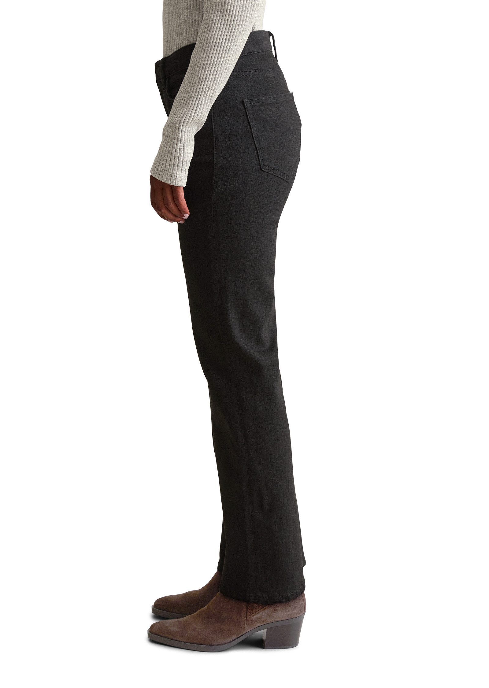 Marc O'Polo DENIM Schlagjeans aus Organic Cotton Stretch günstig online kaufen