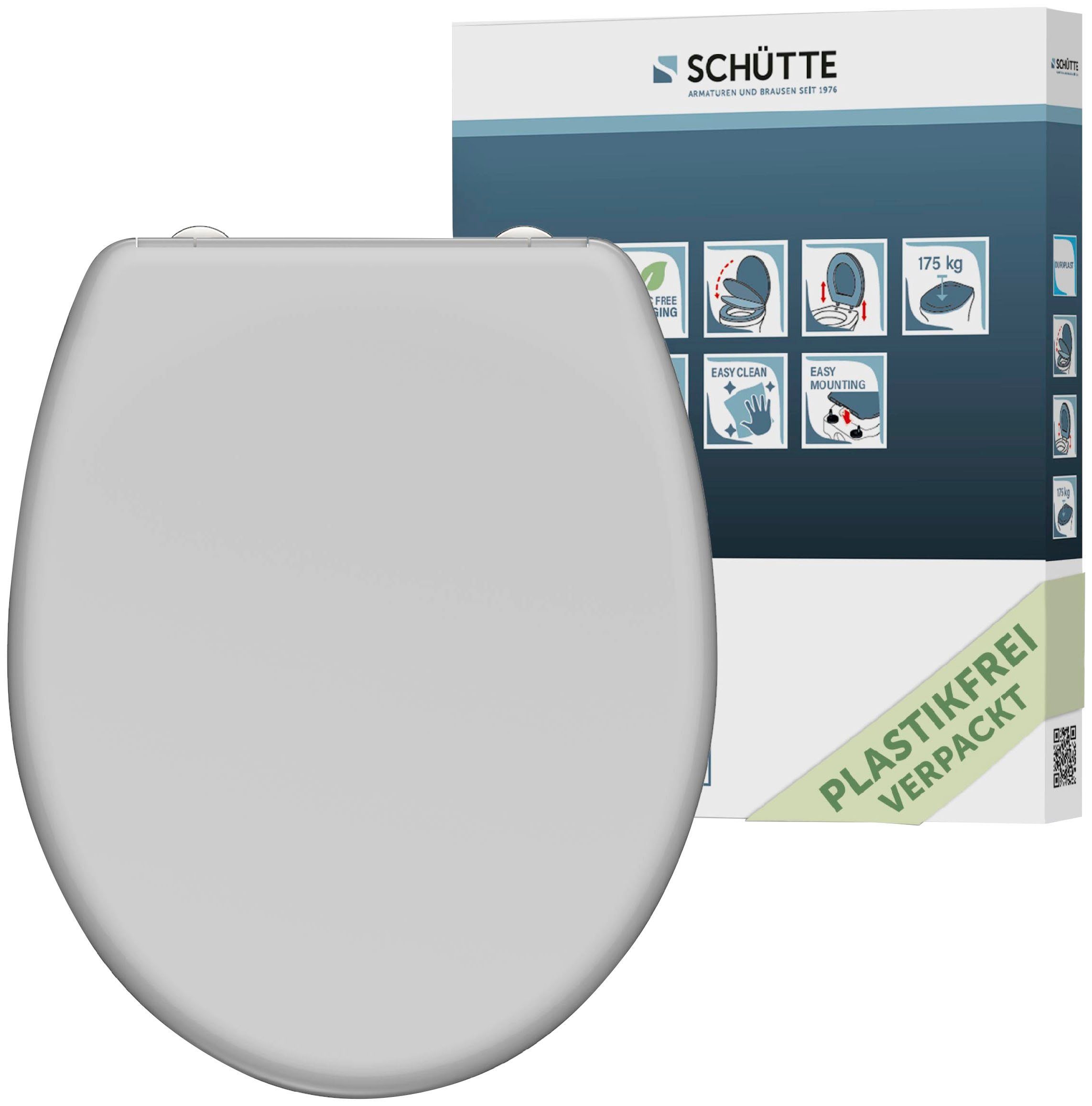 Schütte WC-Sitz, mit Absenkautomatik und Schnellverschlusstechnik günstig online kaufen