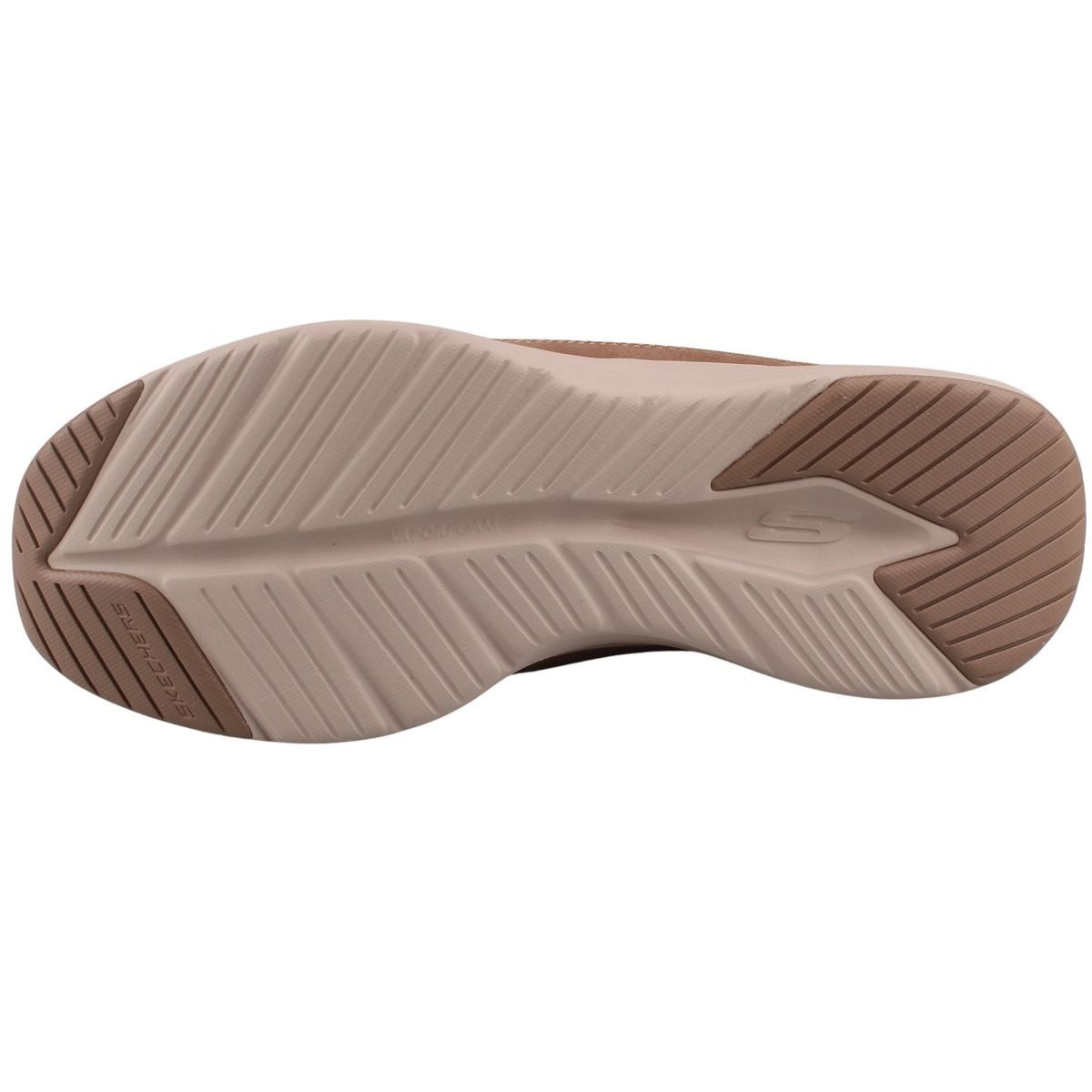 Skechers 168173-CSNT Slipper Slip-in-Halbschuh mit schmutzabweisendem Velourleder – Bild 4 von 5