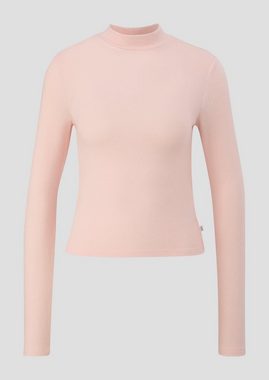 QS Langarmshirt Longsleeve aus Viskosemix