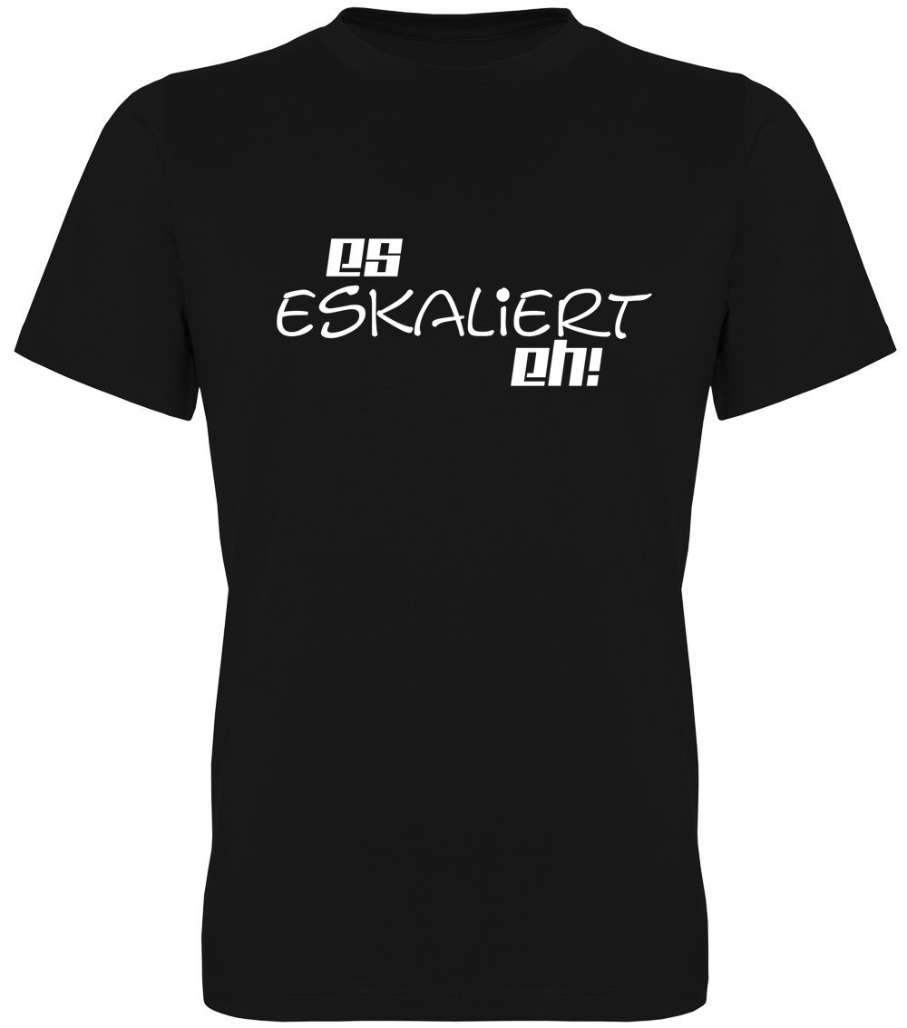 G-graphics T-Shirt Es eskaliert eh! Herren günstig online kaufen