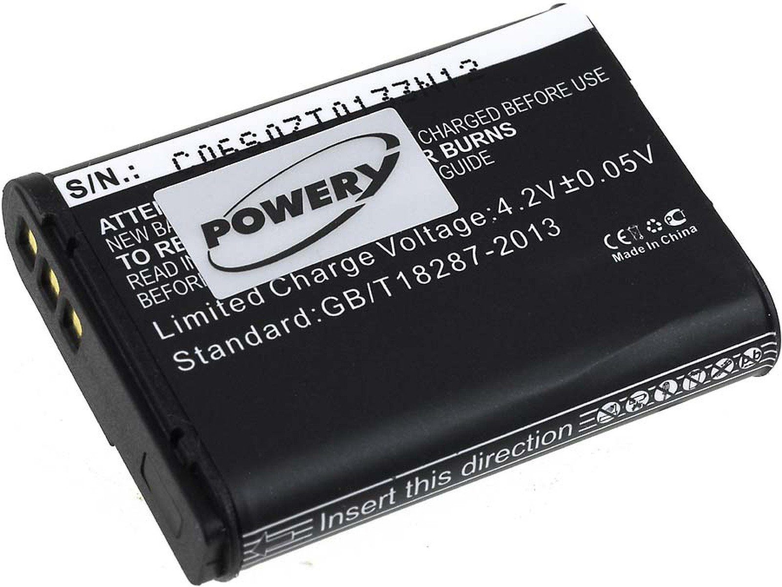 Powery Kamera-Akku 1700 V) mAh (3.8