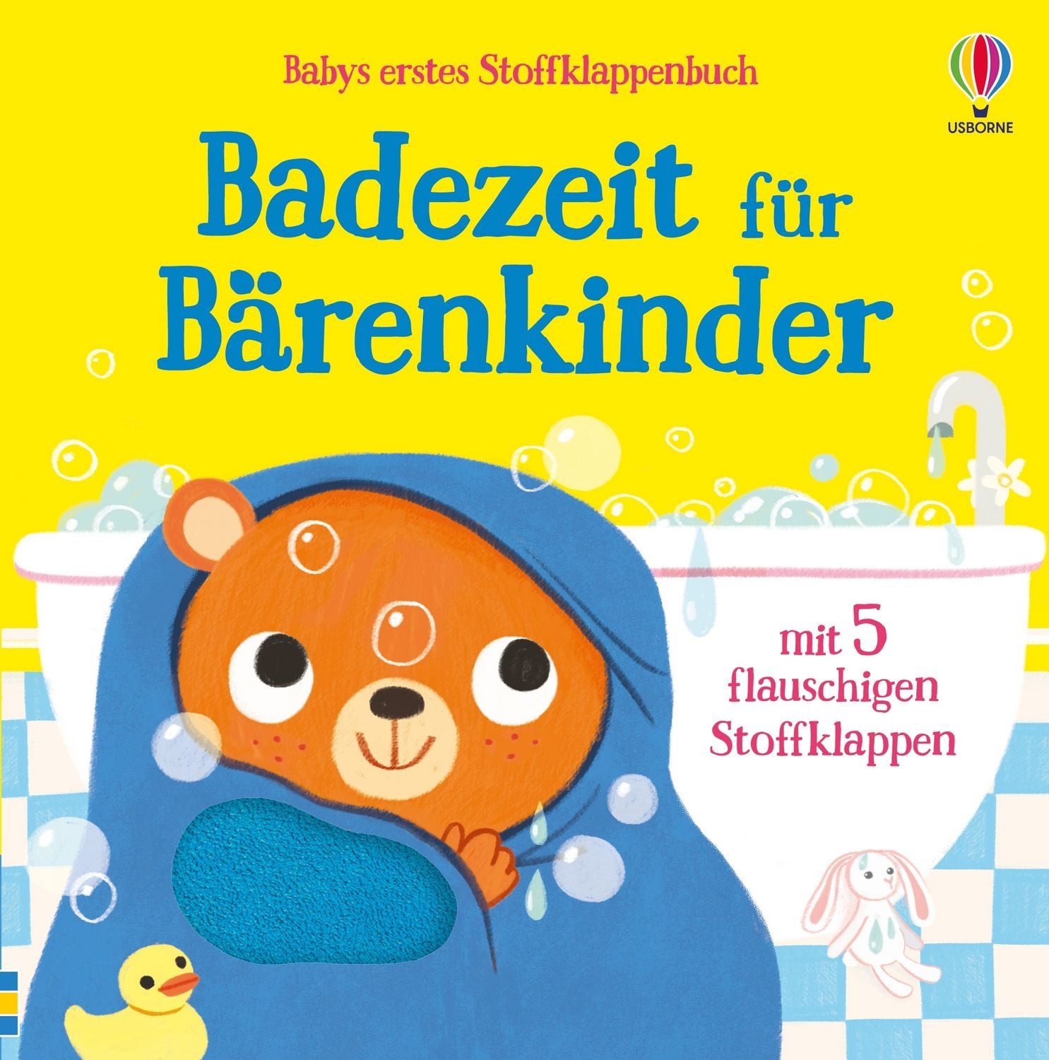 Babys erstes Stoffklappenbuch: Badezeit für Bärenkinder / diverse