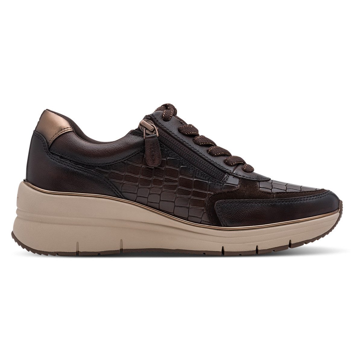 Tamaris 1-23719-47 Damen Sneaker Turnschuhe, Sportschuhe, Freizeitschuhe, Halbschuhe, Schnürschuhe