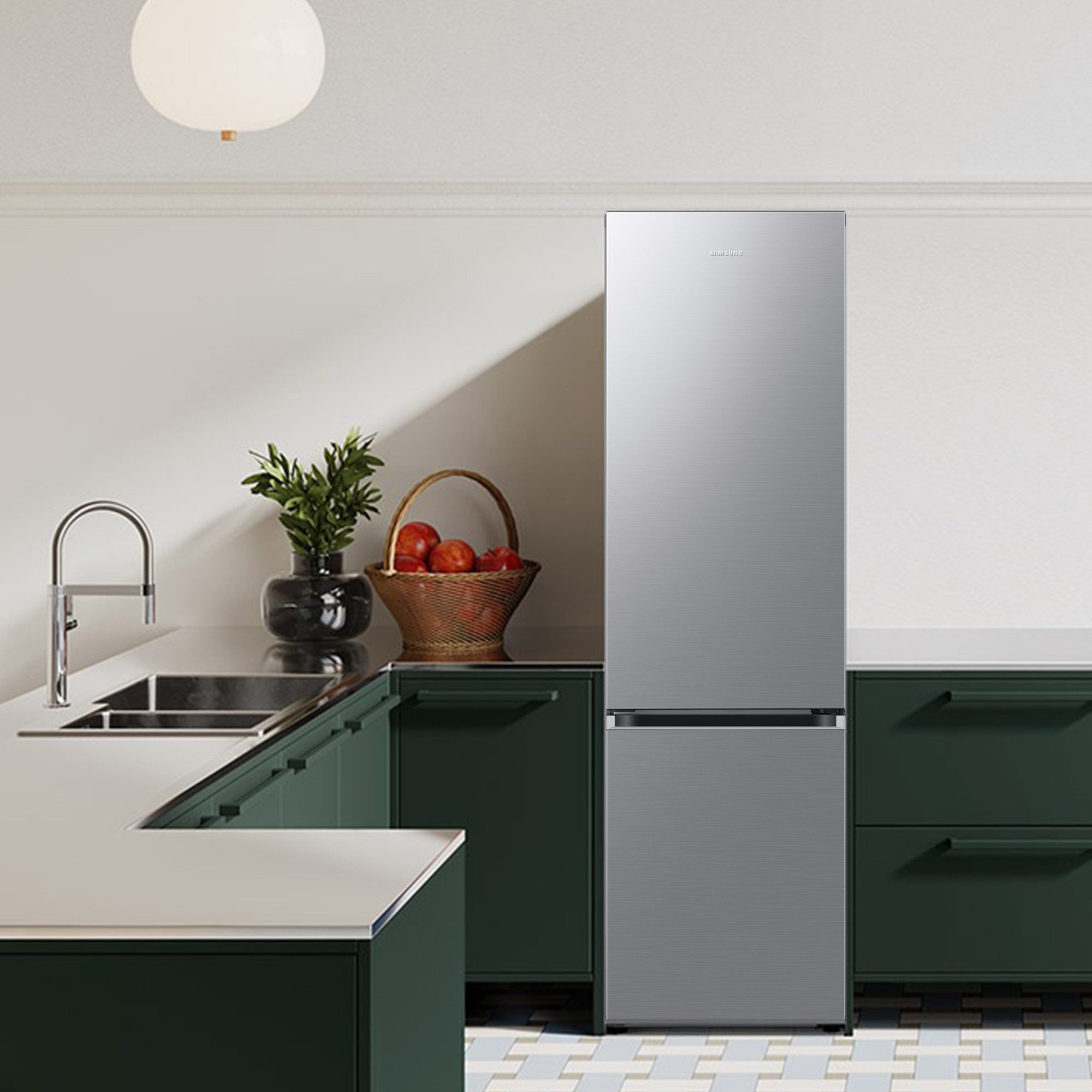 Samsung Kühl-/Gefrierkombination 7000 Serie RL38T607BS9, 203 cm hoch, 59,5 cm breit
