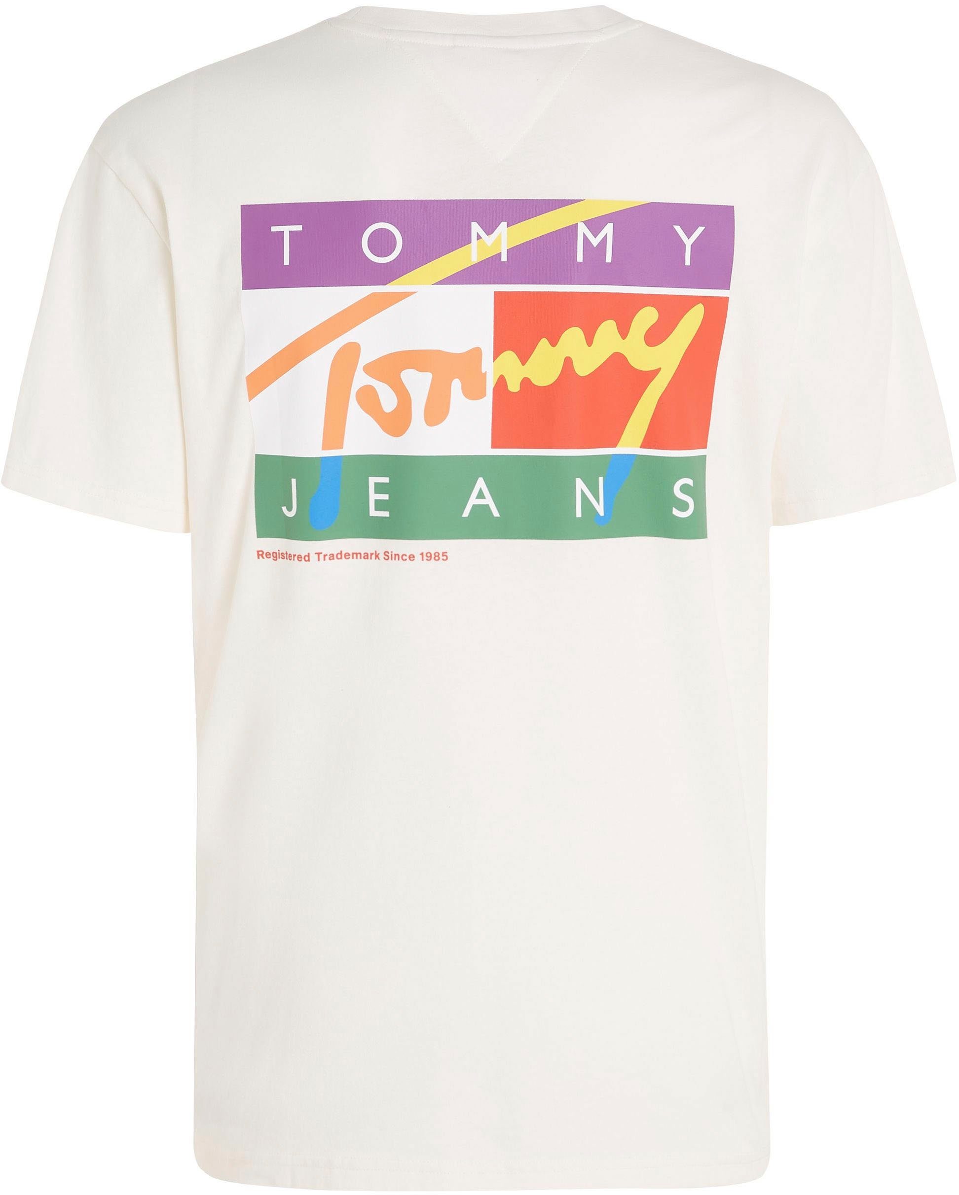 FLAG TEE Jeans POP White CLSC T-Shirt TJM Tommy SIGNATURE