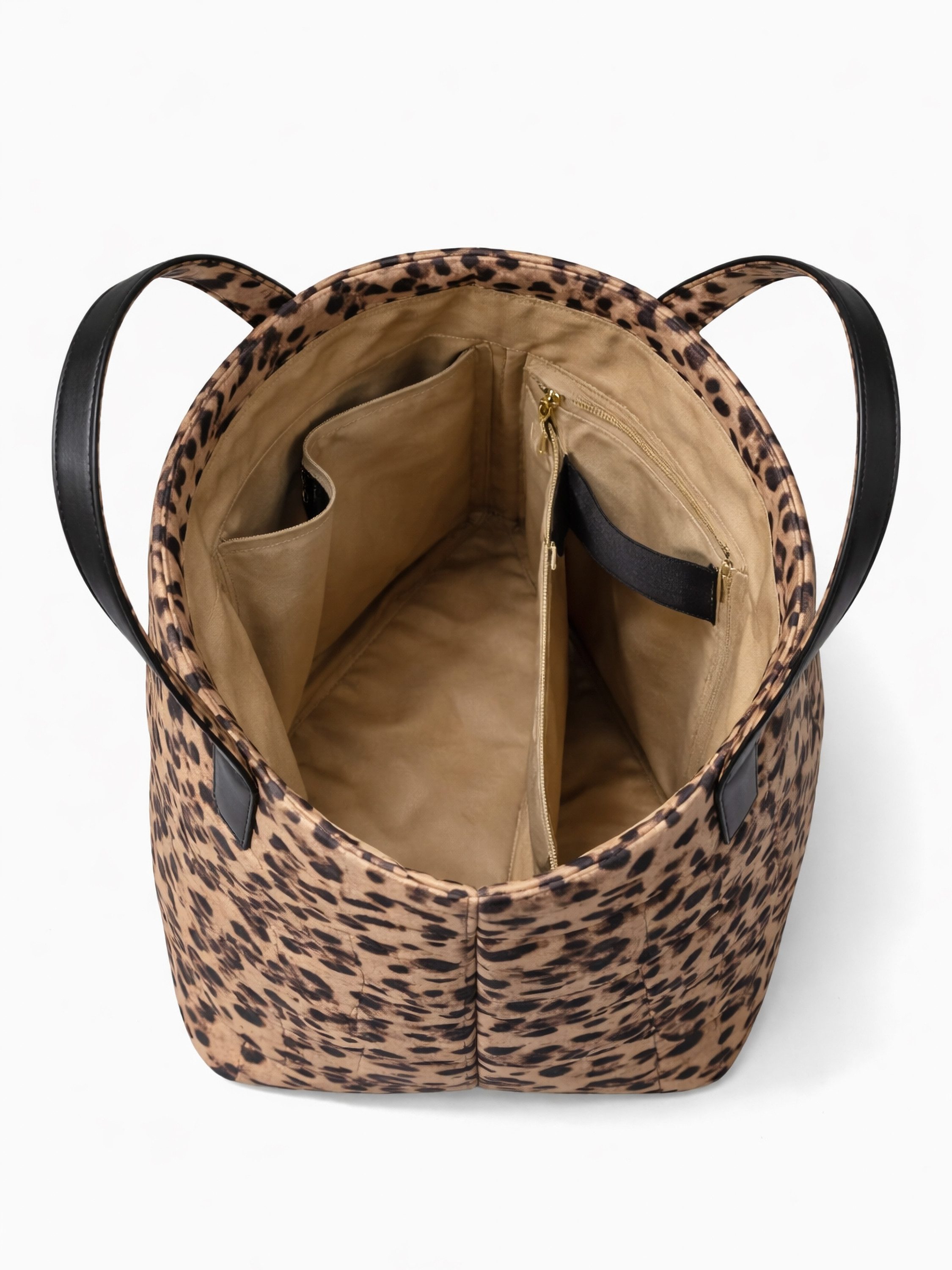 COLLEZIONE ALESSANDRO Schultertasche Big Leo, XXL Handtasche im Leo-Look