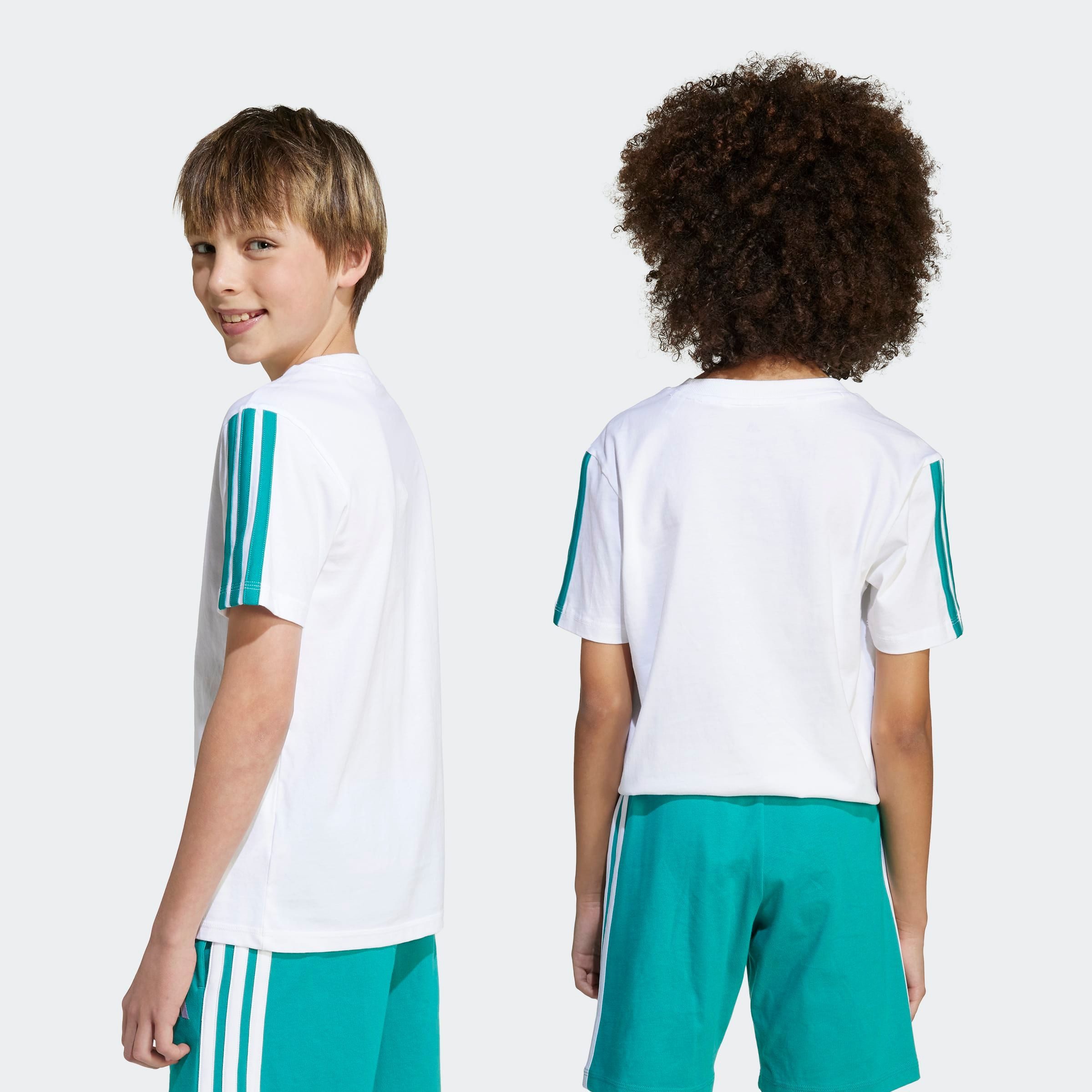 adidas Sportswear T-Shirt ESSENTIALS KIDS sportlicher Stil, Rundhalsausschnitt, ohne Verschluss, für Kinder