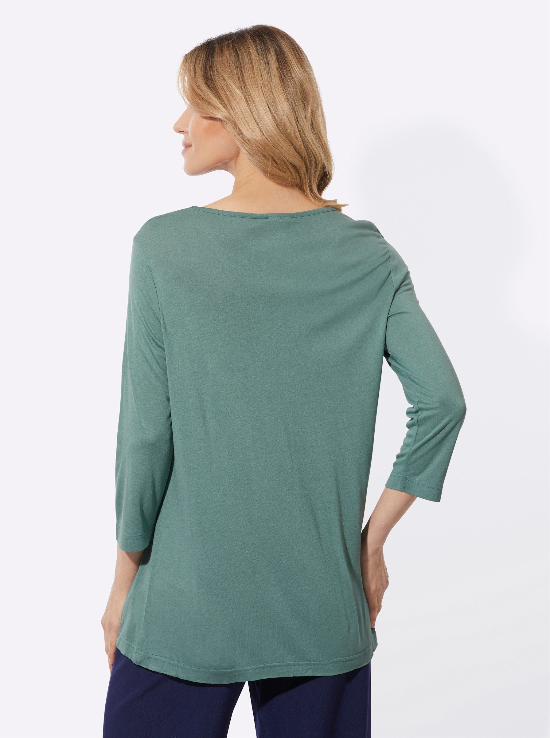 Sieh an! T-Shirt Longshirt 3/4-Arm günstig online kaufen