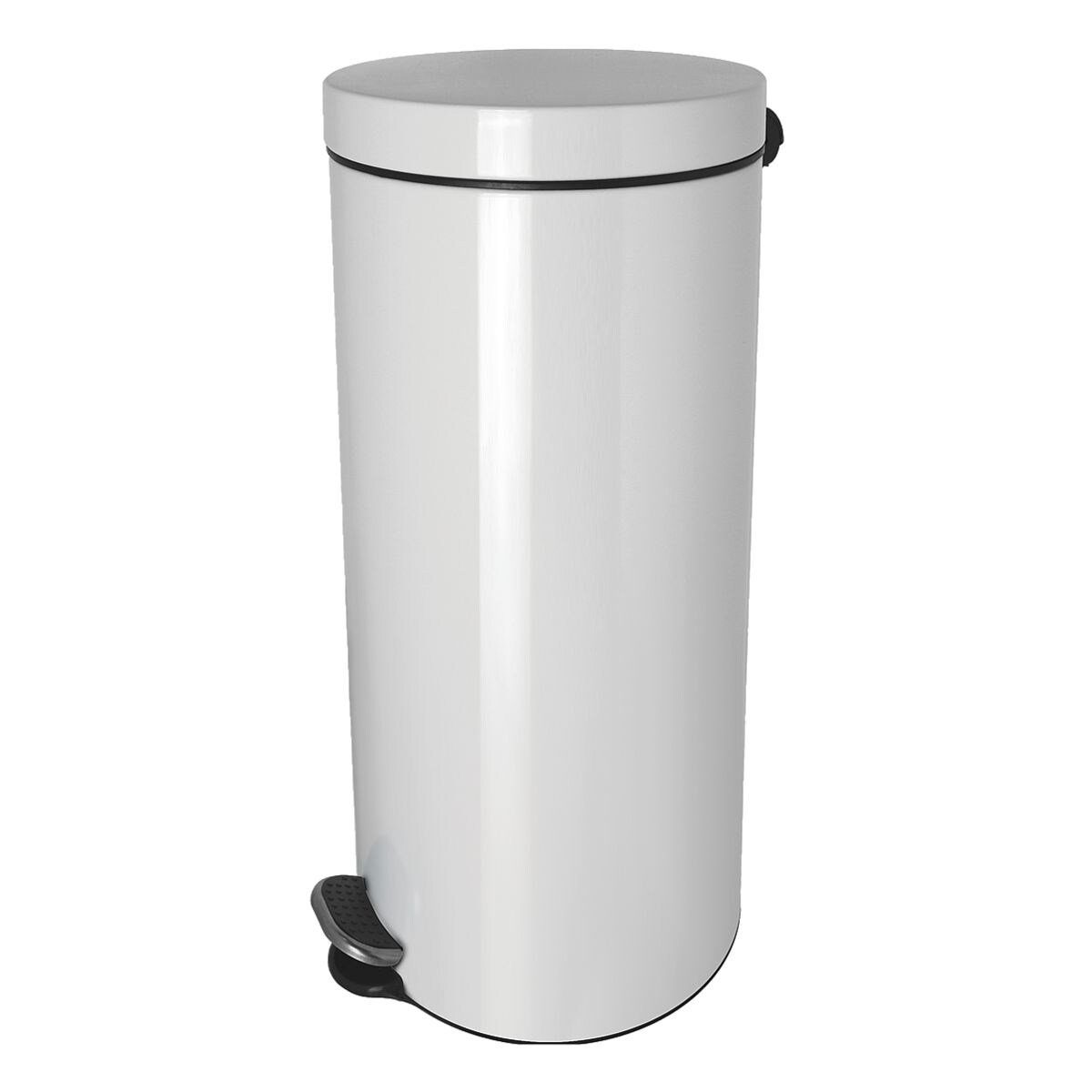 HELIT Mülleimer the knight, 30 Liter, mit Silberionen-Beschichtung gegen Keime und Bakterien