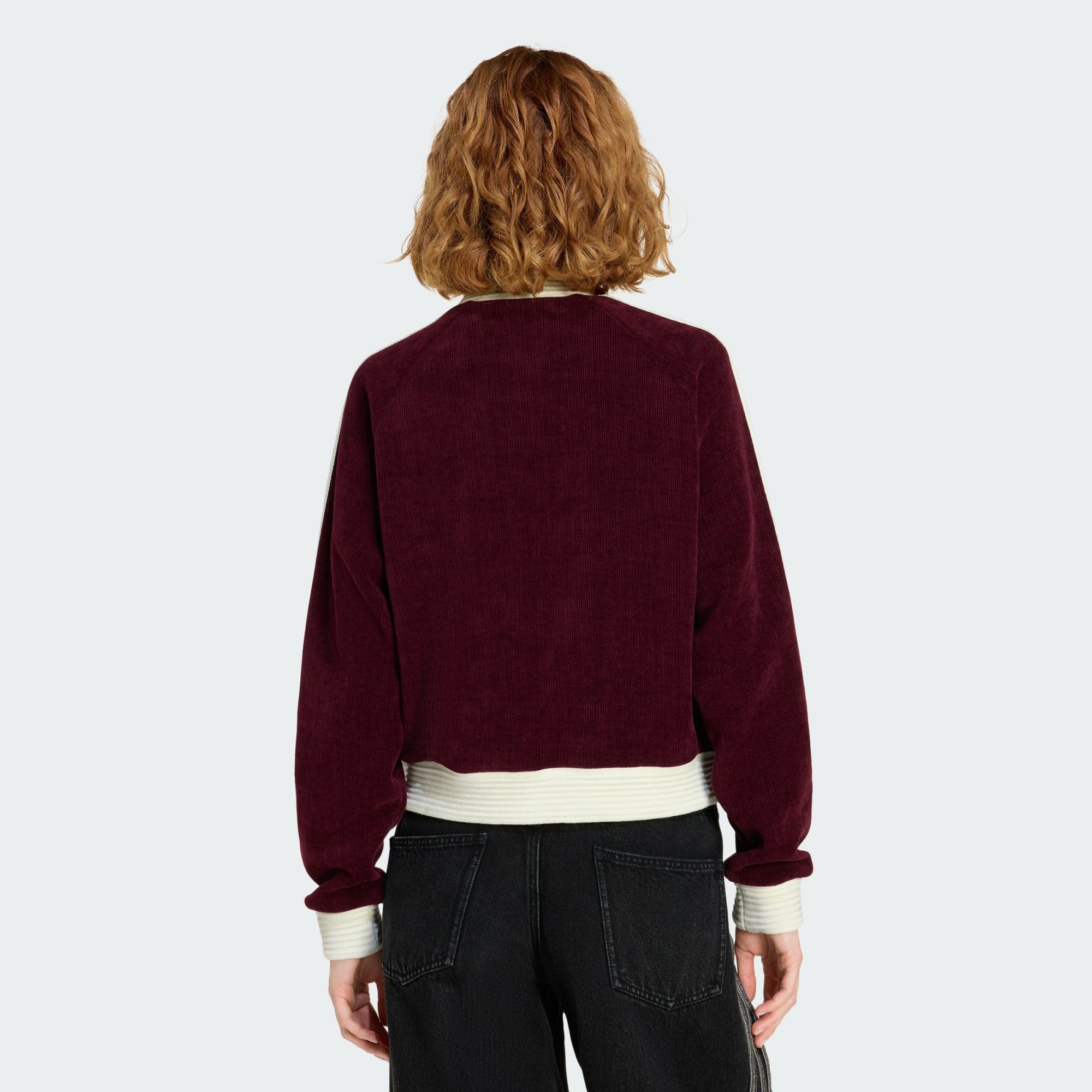 adidas Originals Blouson ADIDAS ORIGINALS VELOUR KNIT TRACK TOP (1-St) günstig online kaufen