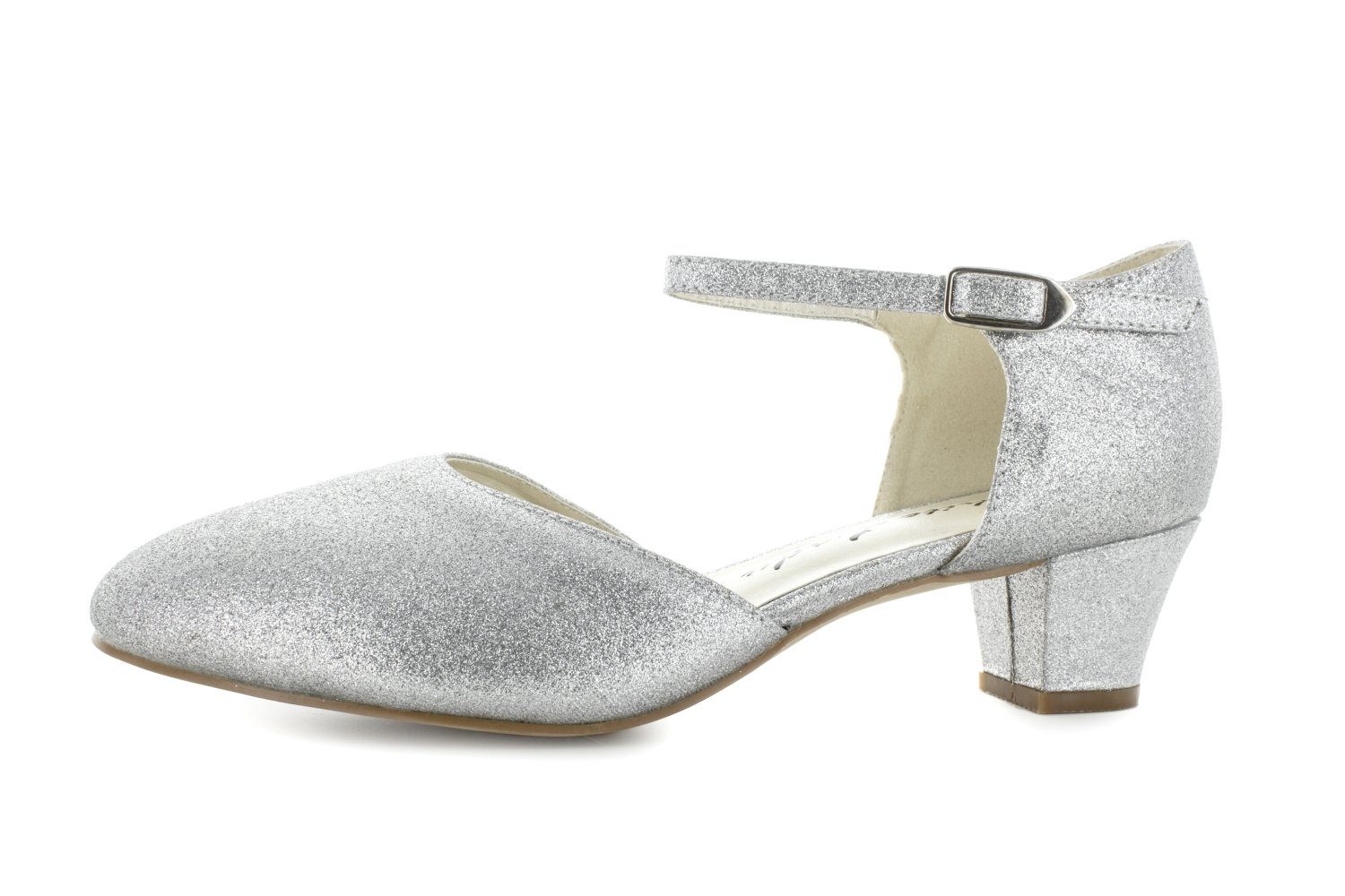 White Lady 850 weite Glitterpumps Slingpumps