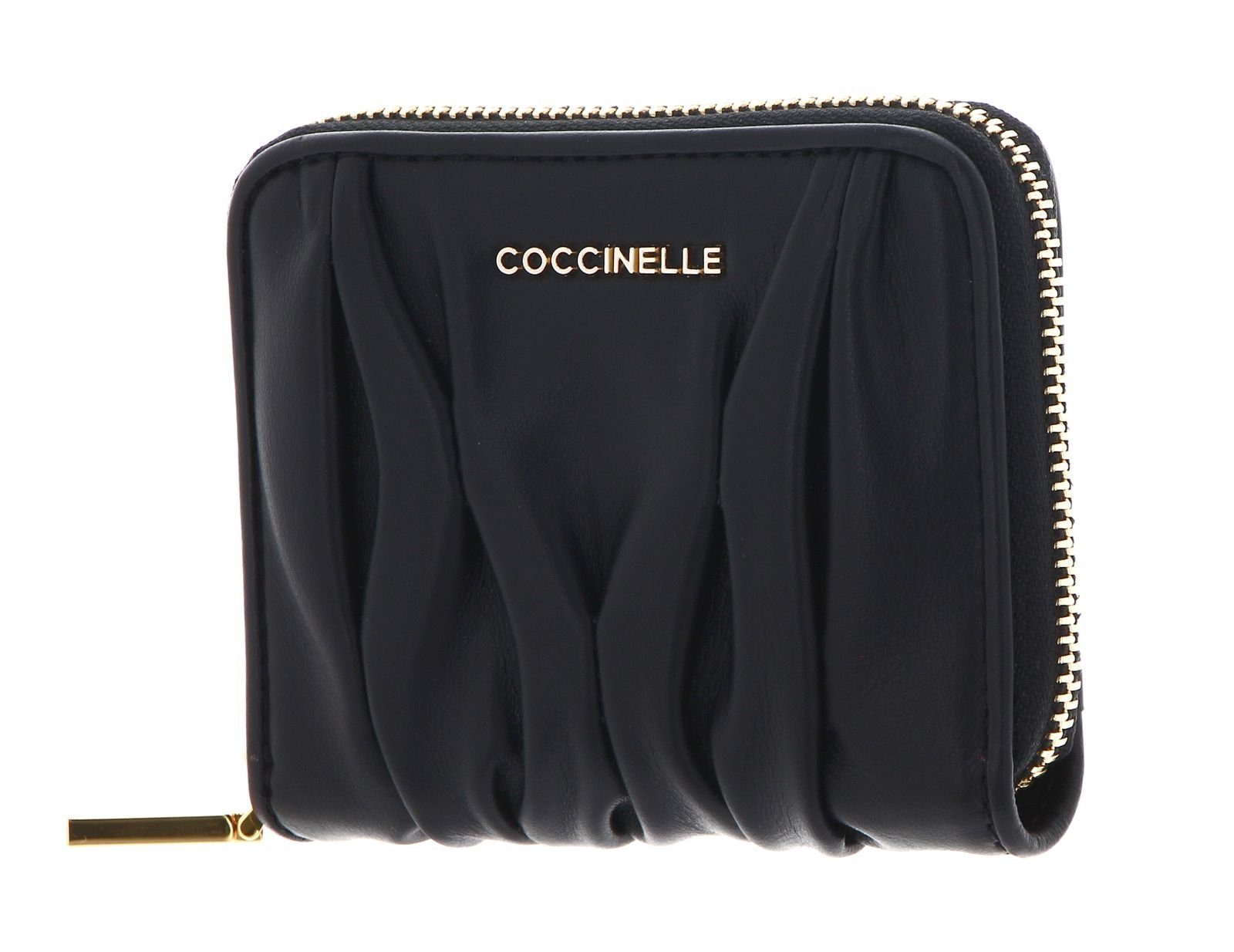 COCCINELLE Geldbörse Metallic Goodie, aus echtem Rindsleder