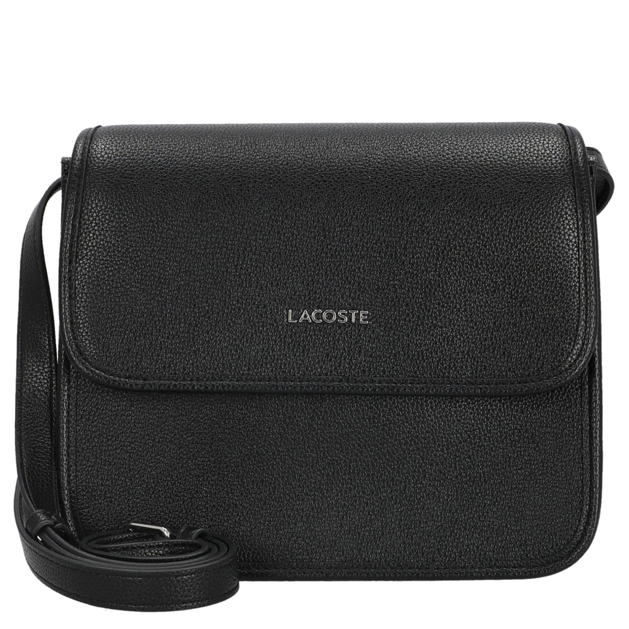Lacoste Umhängetasche Messenger Bag - Umhängetasche 24 cm (black)