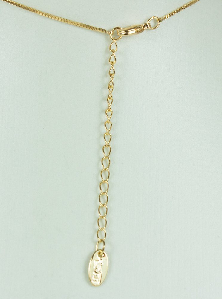 Damen Schmuck LUISIA® Kette mit Anhänger Goldene Damen Halskette mit Herz Anhänger und Kristallen von Swarovski® (inkl. Schmuckb