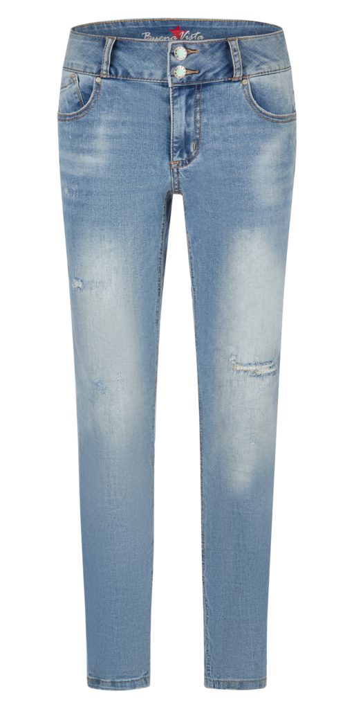 Buena Vista 5-Pocket-Jeans Tummyless cropped stretch günstig online kaufen