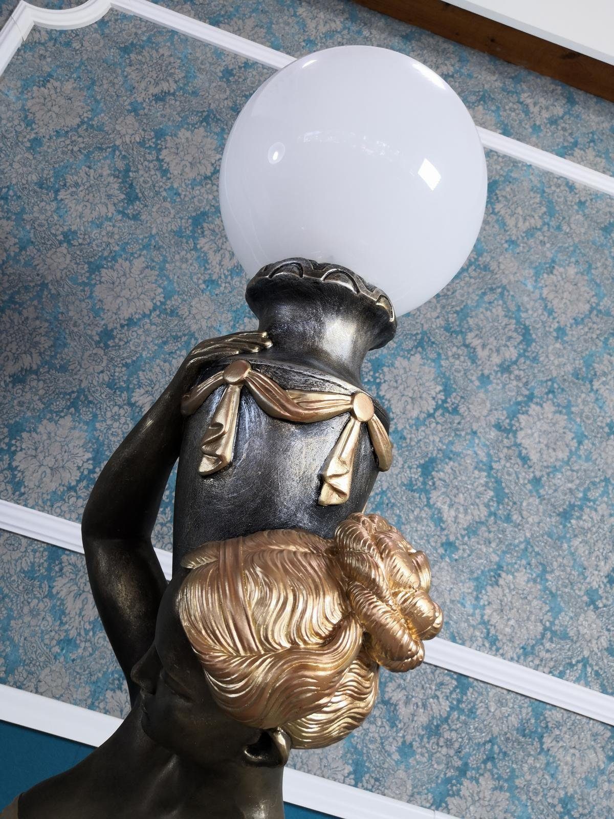 JVmoebel Skulptur Stehleuchte Statue Skulpturen Leuchte Figur Lampe Statuen Skulptur