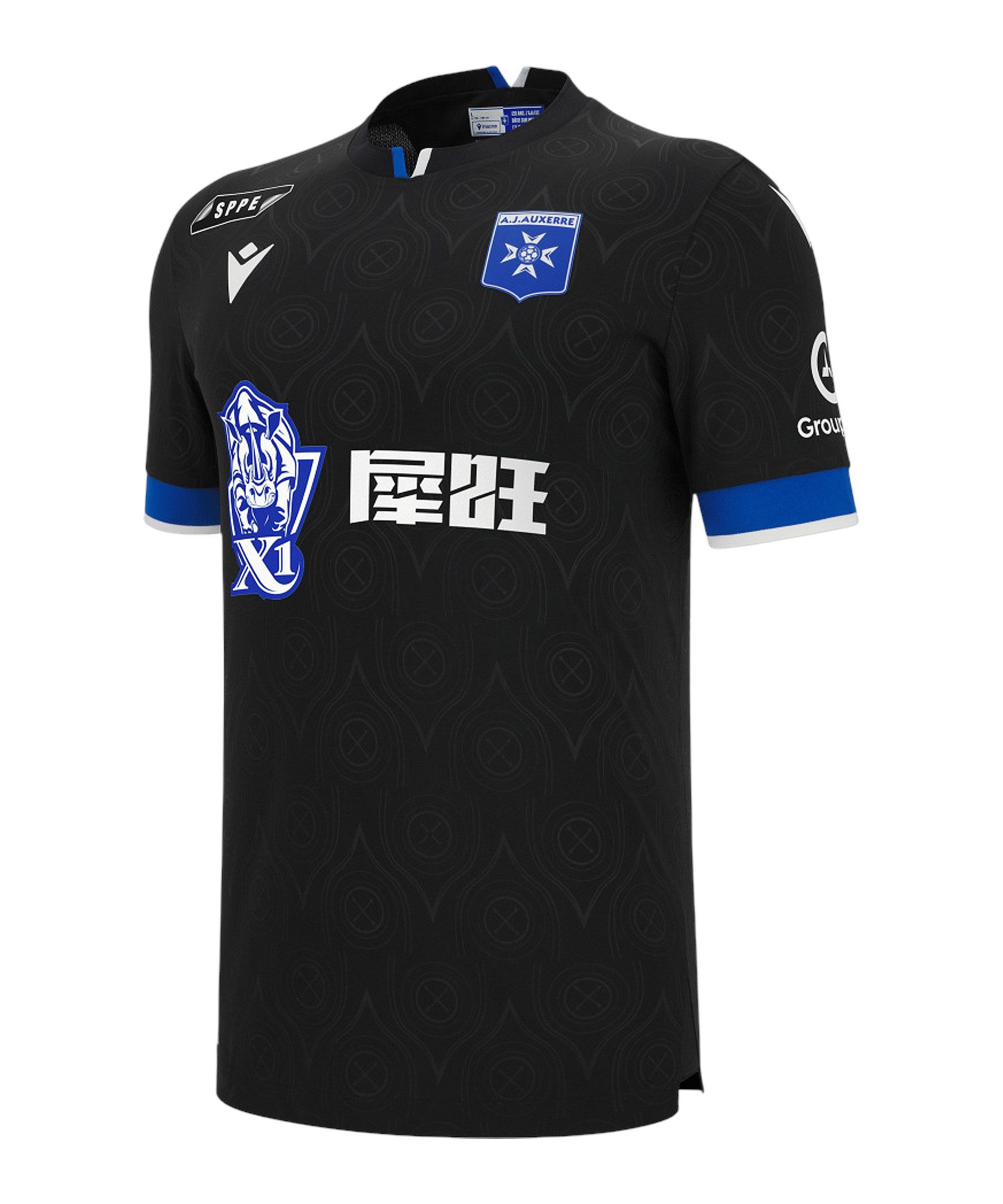 Fußballtrikot Macron AJ Auxerre Trikot Away 2025/2026