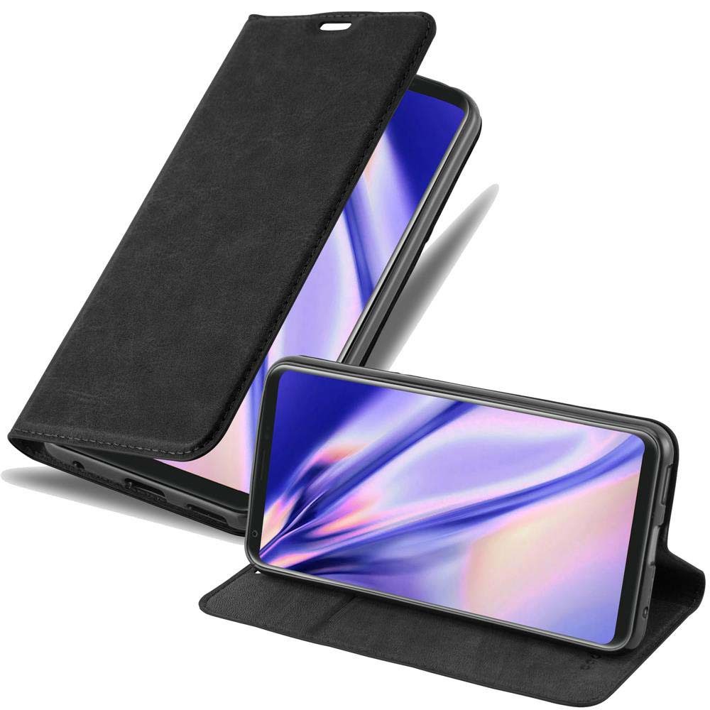Cadorabo Handyhülle für LG V30 / V30+ / V30S / V30S+ Hülle LG V30 / V30+ / V30S / V30S+, Hülle Schutzhülle mit Standfunktion, Magnetverschluss und Kartenfach