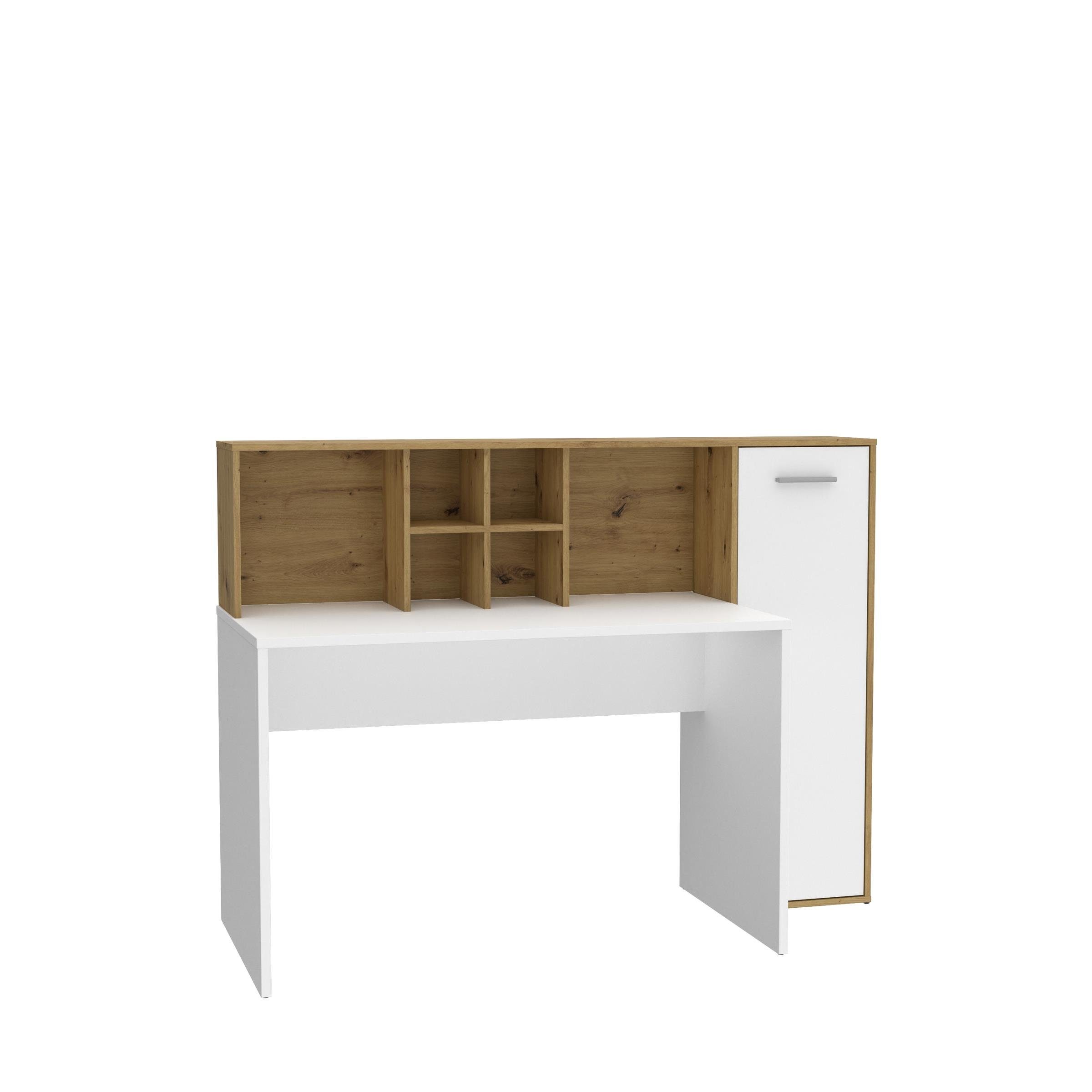 FORTE Schreibtisch 158 x 116 x 60 cm (B/H/T)