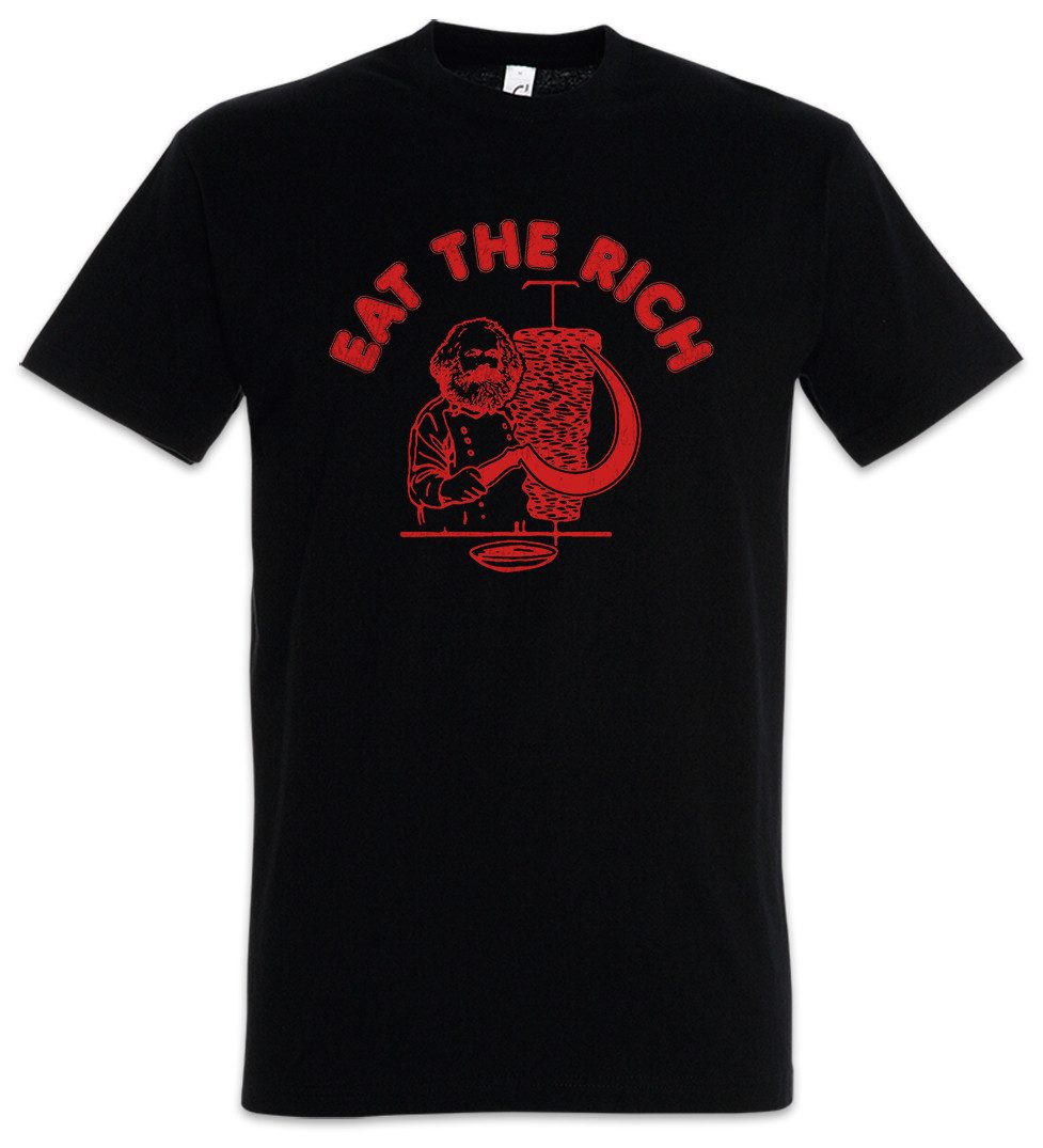 Urban Backwoods Print-Shirt Eat The Rich günstig online kaufen