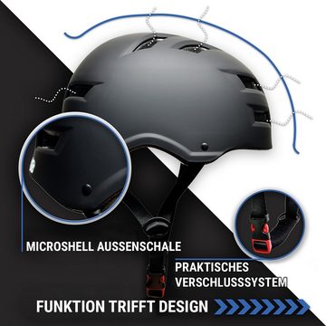 Skullcap Fahrradhelm DARK WORLD M