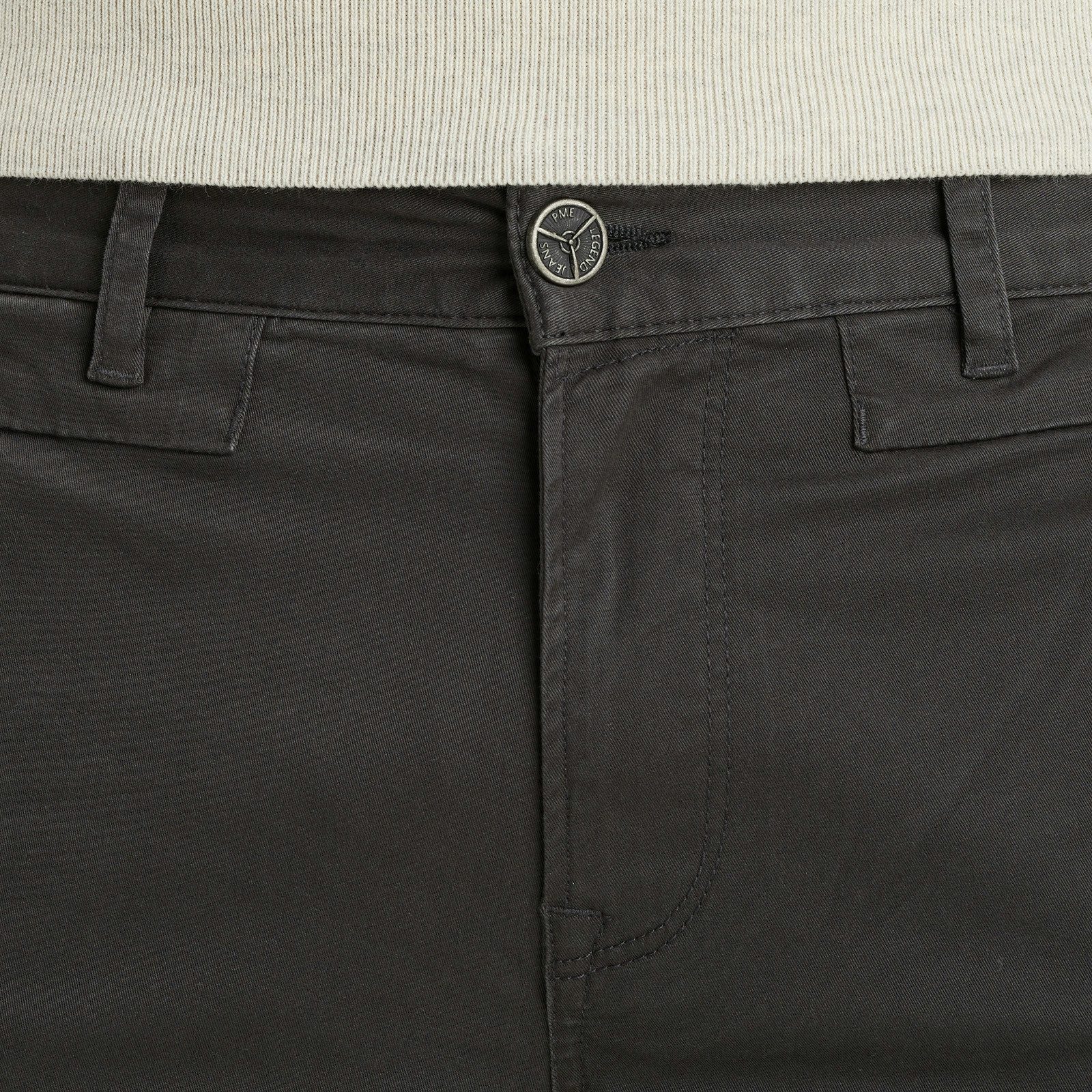 PME LEGEND Chinohose TWIN WASP CHINO LEFT HAND STRETCH TWILL mit Taschen