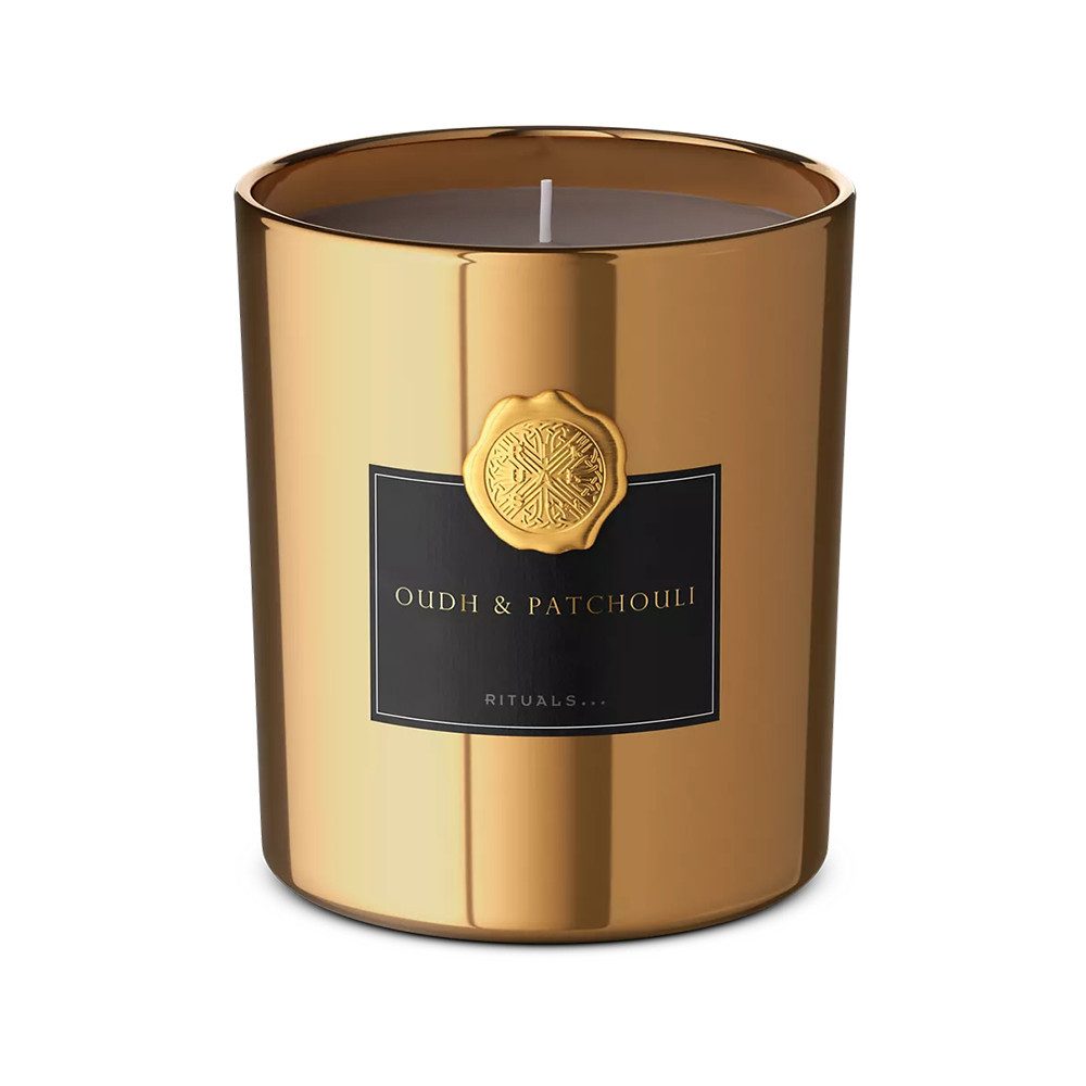 Rituals Duftkerze Rituals The Ritual Of Oudh Scented Candle 290g., Intensiver Duft für entspannende Atmosphäre