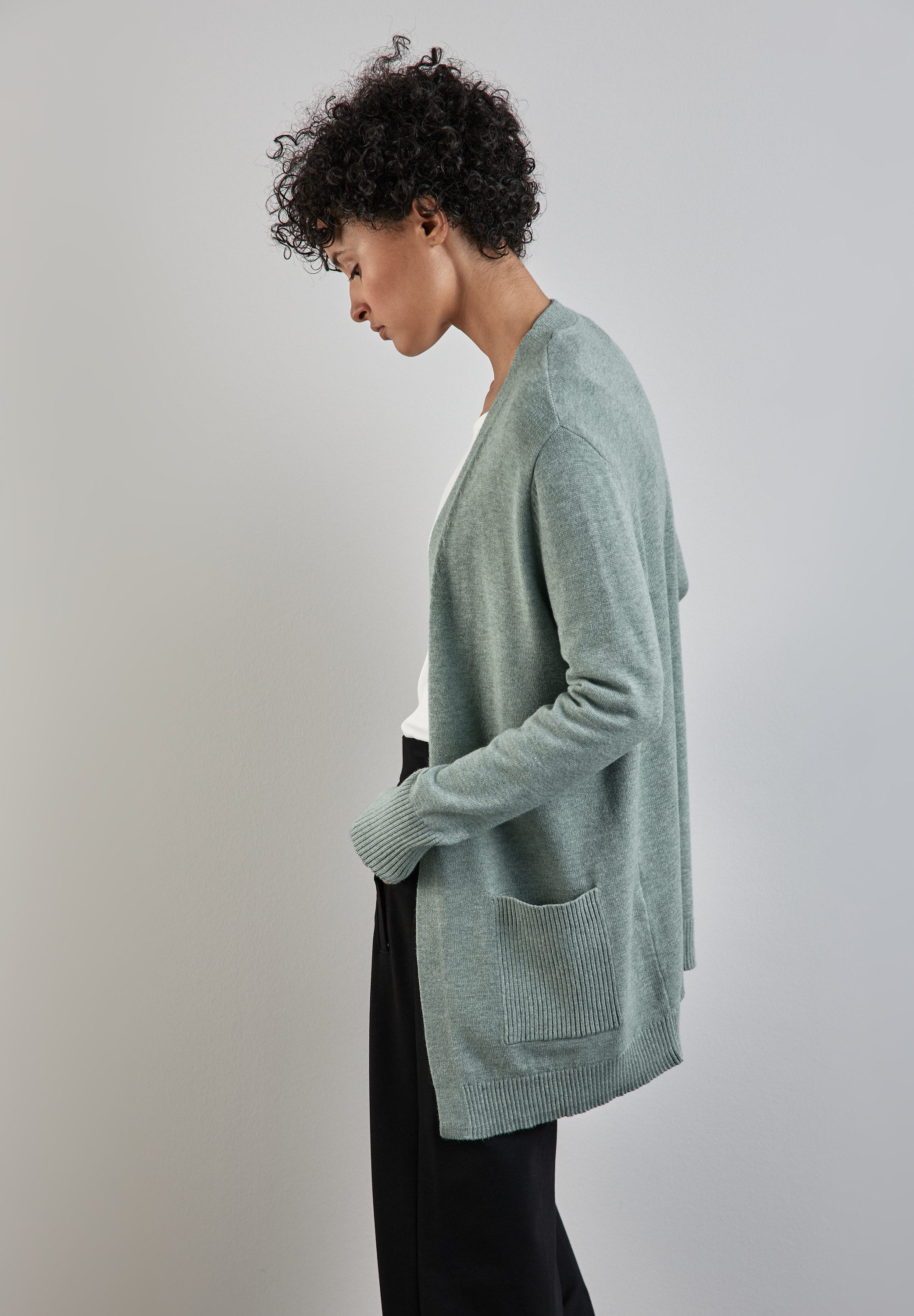 STREET ONE Strickjacke Offener Cardigan günstig online kaufen