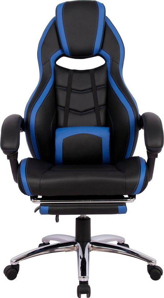 INOSIGN Gaming-Stuhl Sprinta 1, Chefsessel mit ausziehbarer Fußstütze, komfortabel  gepolstert mit vielen ergonomischen Funktionen