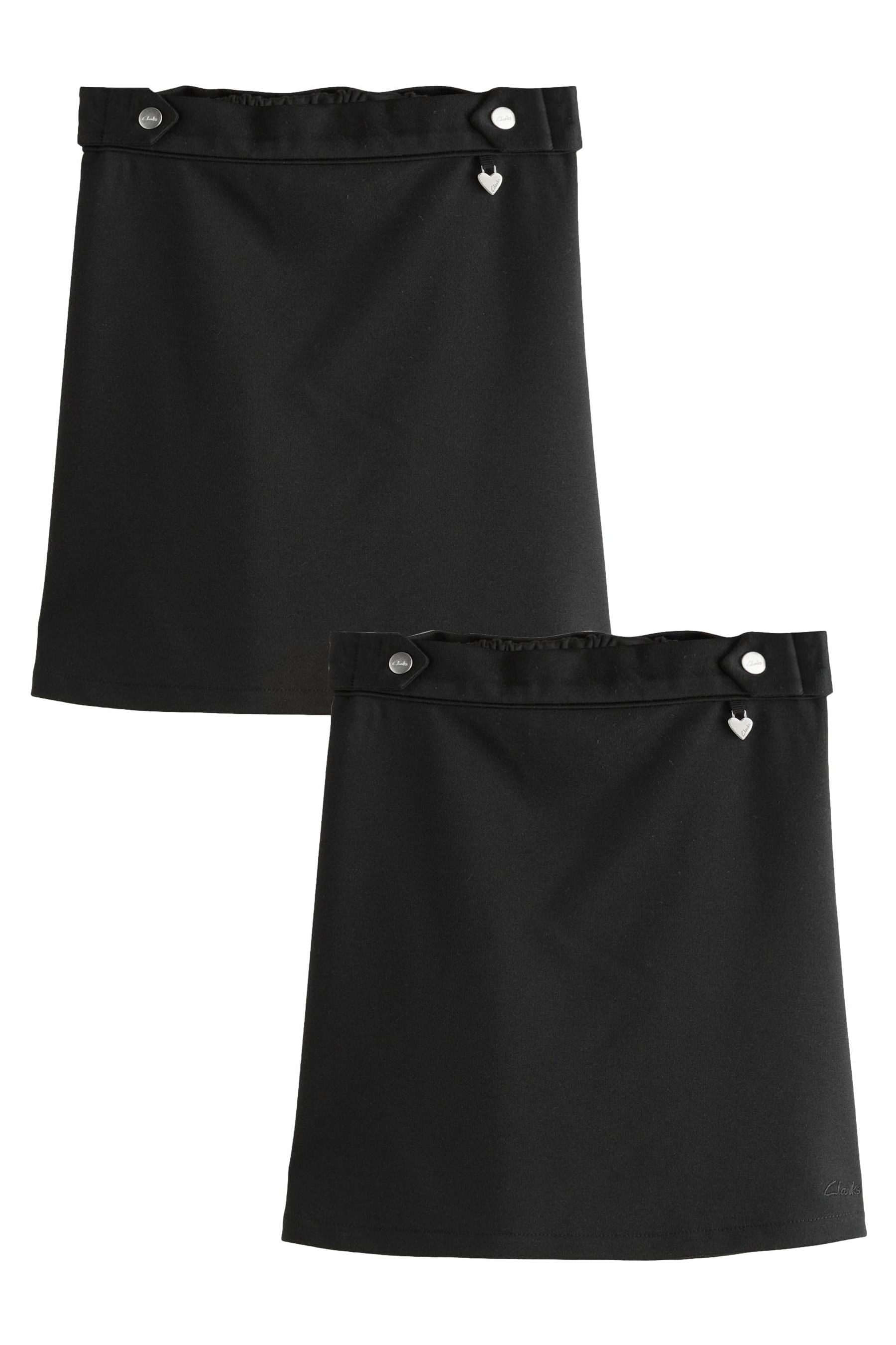 Clarks Bleistiftrock Clarks Ponte-Schlupfrock, Bleistift-Stil, 2er-Pack (2-tlg)