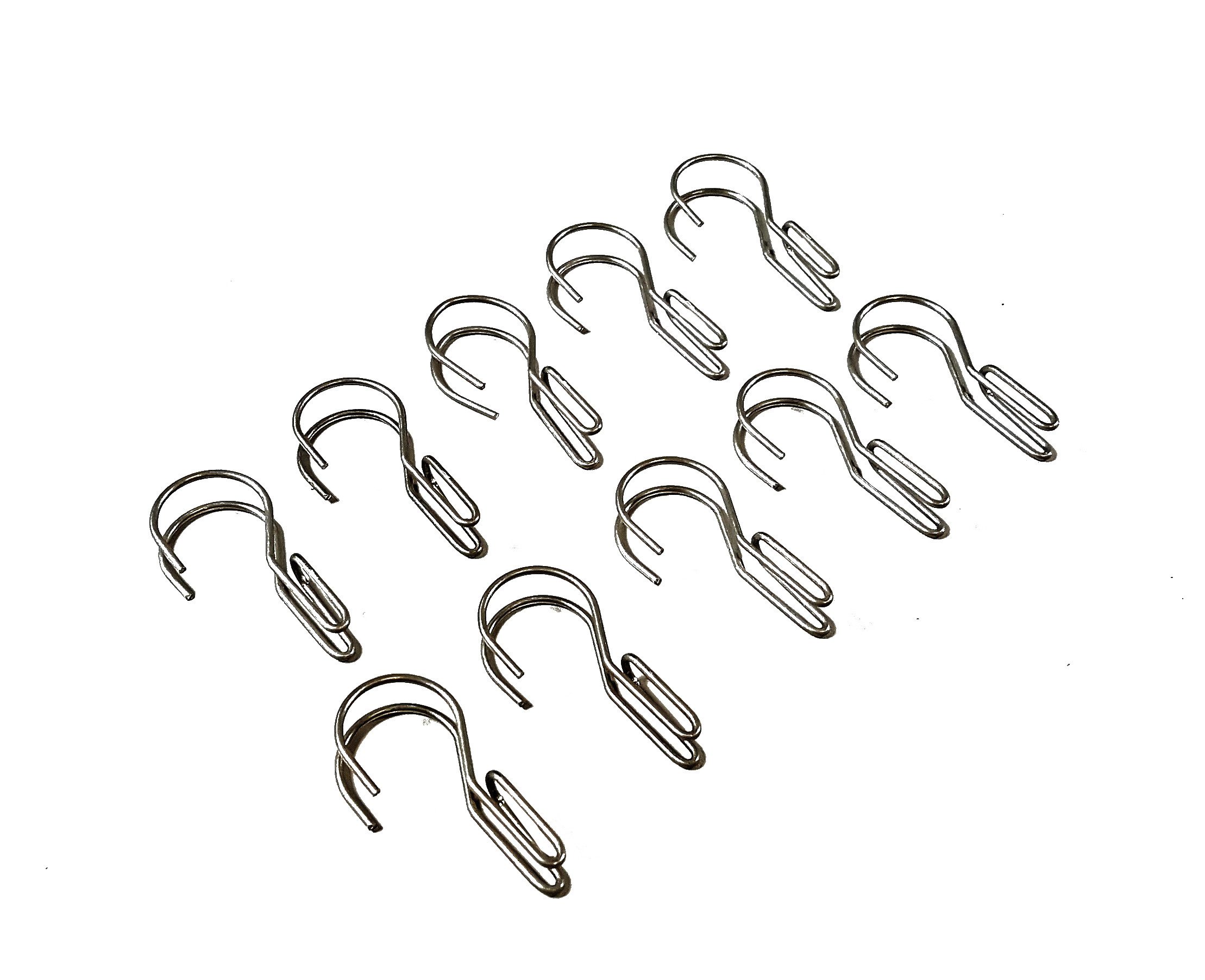 SAFA Taubenspikes 0,5 Meter Dachrinnenschutz/ Taubenabwehr inkl. 3 Befestigungsclips, Clips sind verträglich mit Dachrinnen aus Edelstahl/Kupfer/Blei