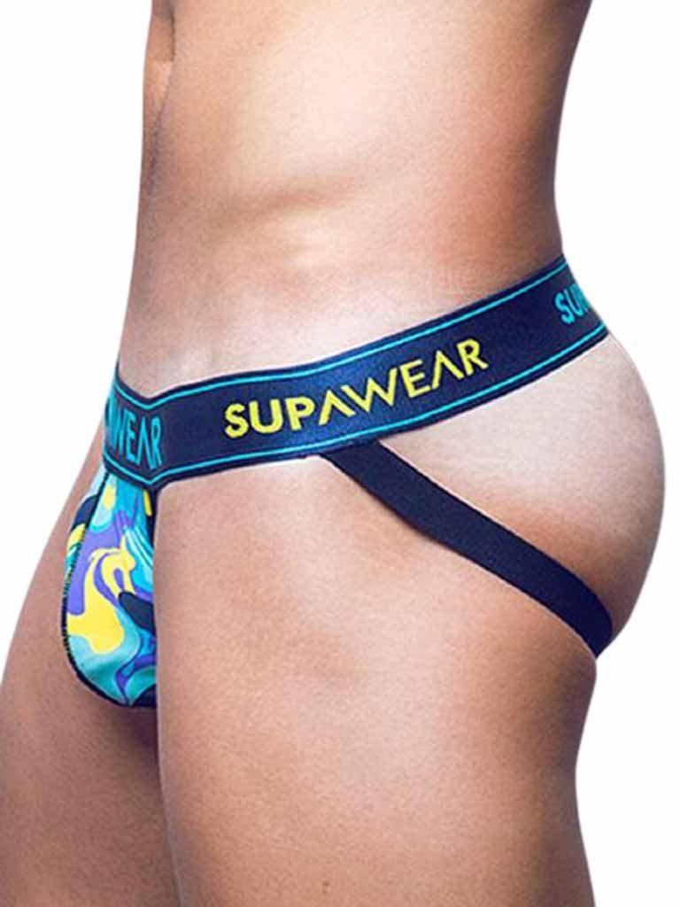 String Supawear Sprint Jockstrap Underwear Gooey Blue
