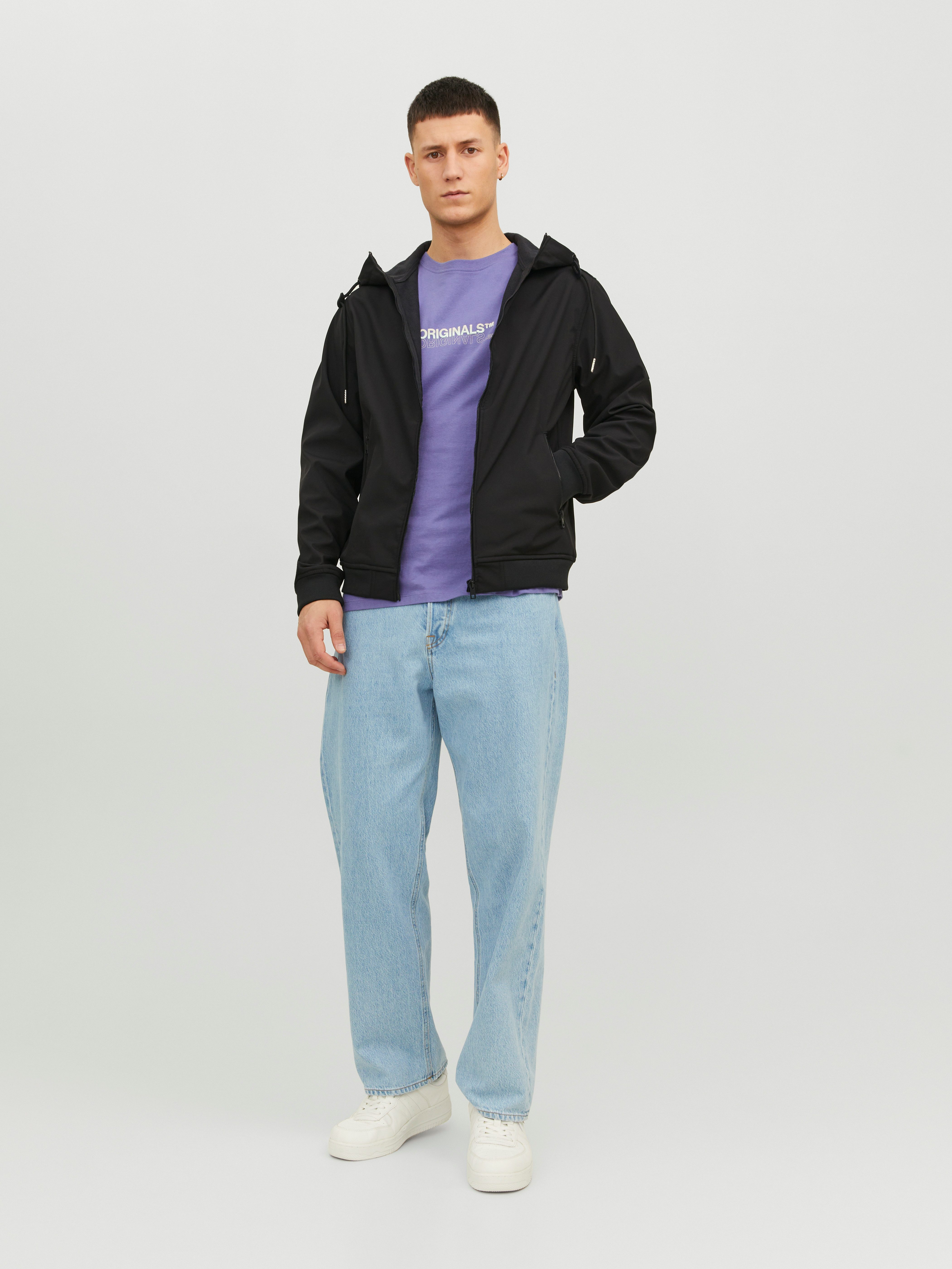 Jack & Jones Softshelljacke JJEBASIC mit wasserabweisender Funktion Kunstfaser, regular fit